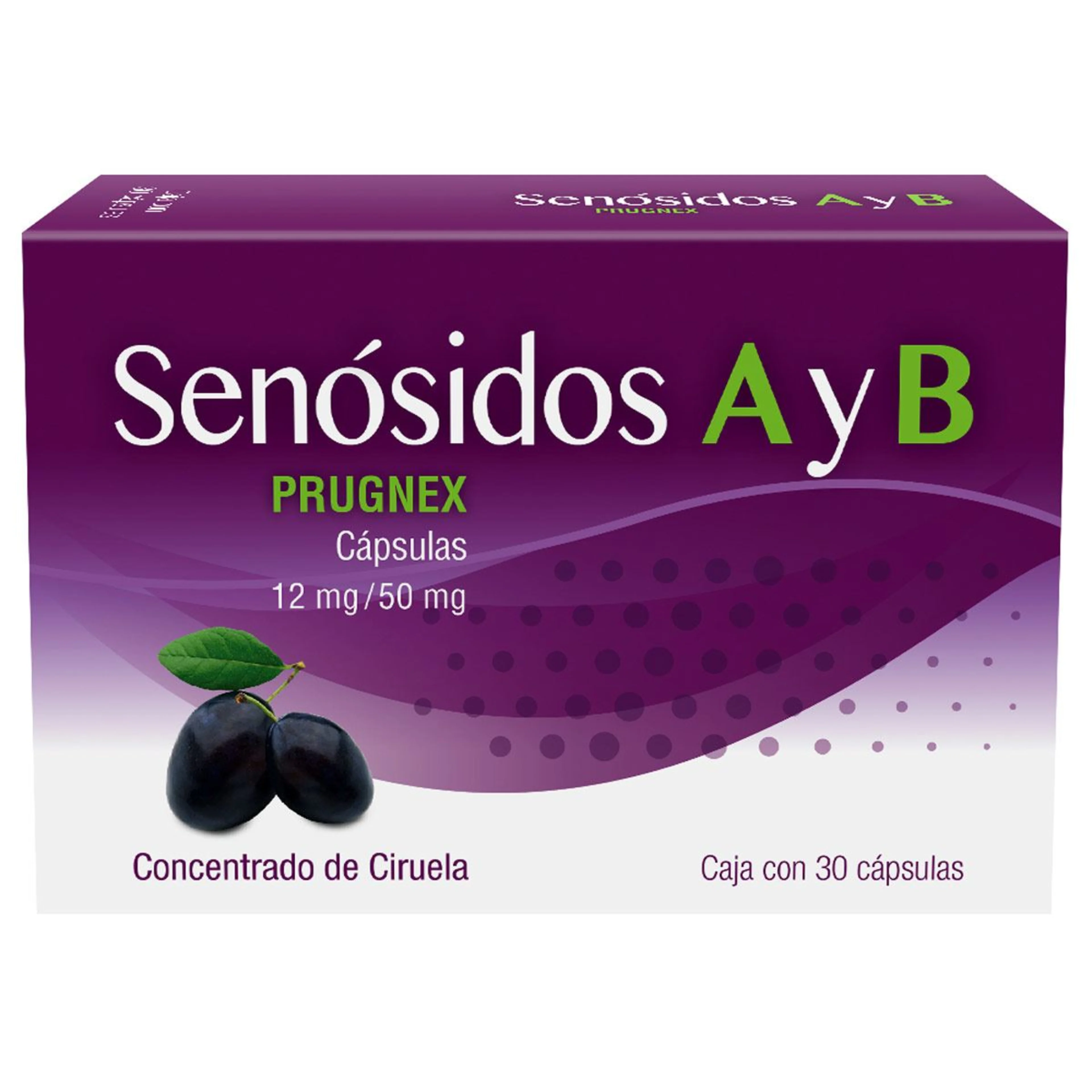 Prugnex 12/50 Mg Con 30 Cápsulas