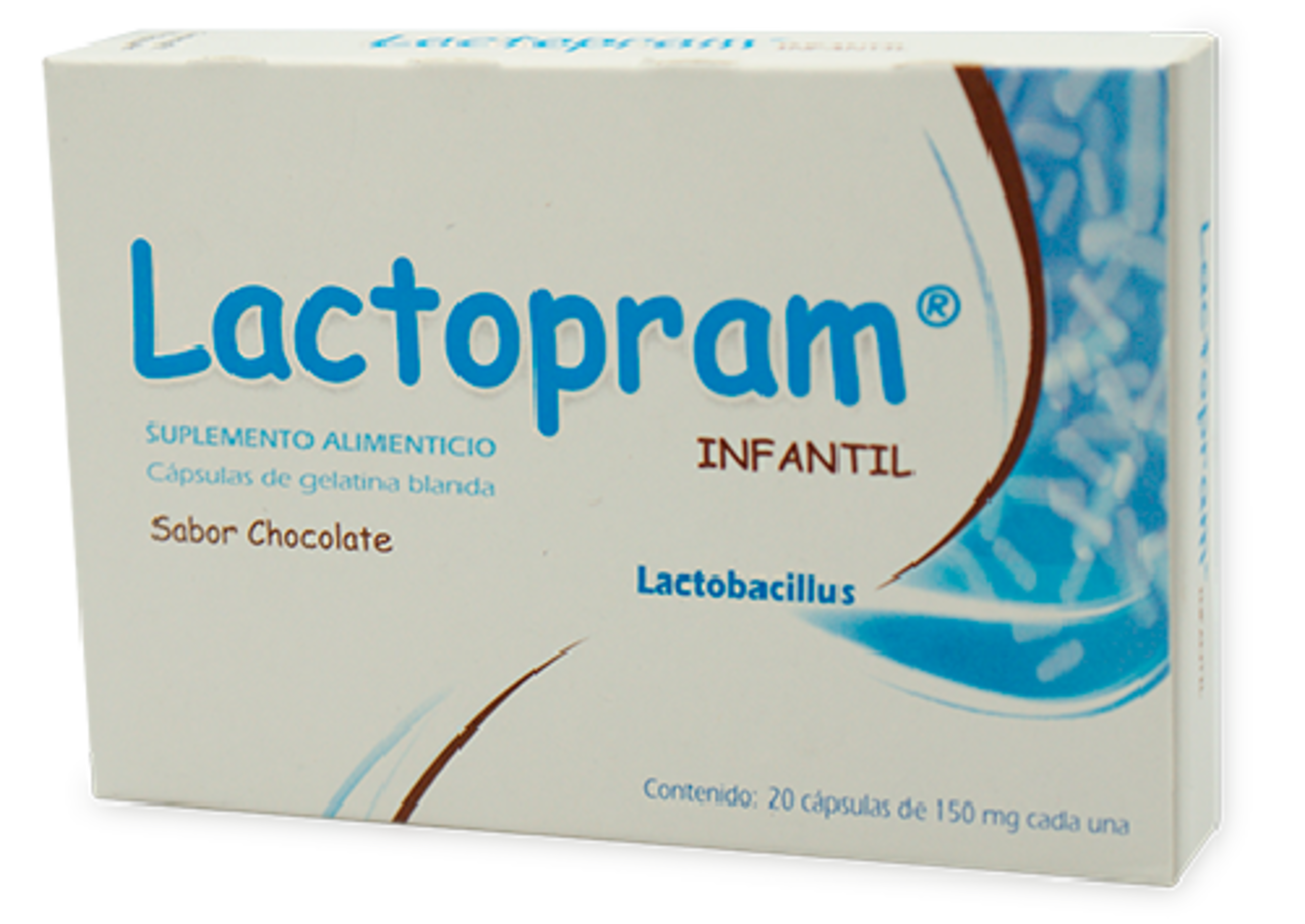 Lactopram Infantil con 20 Cápsulas