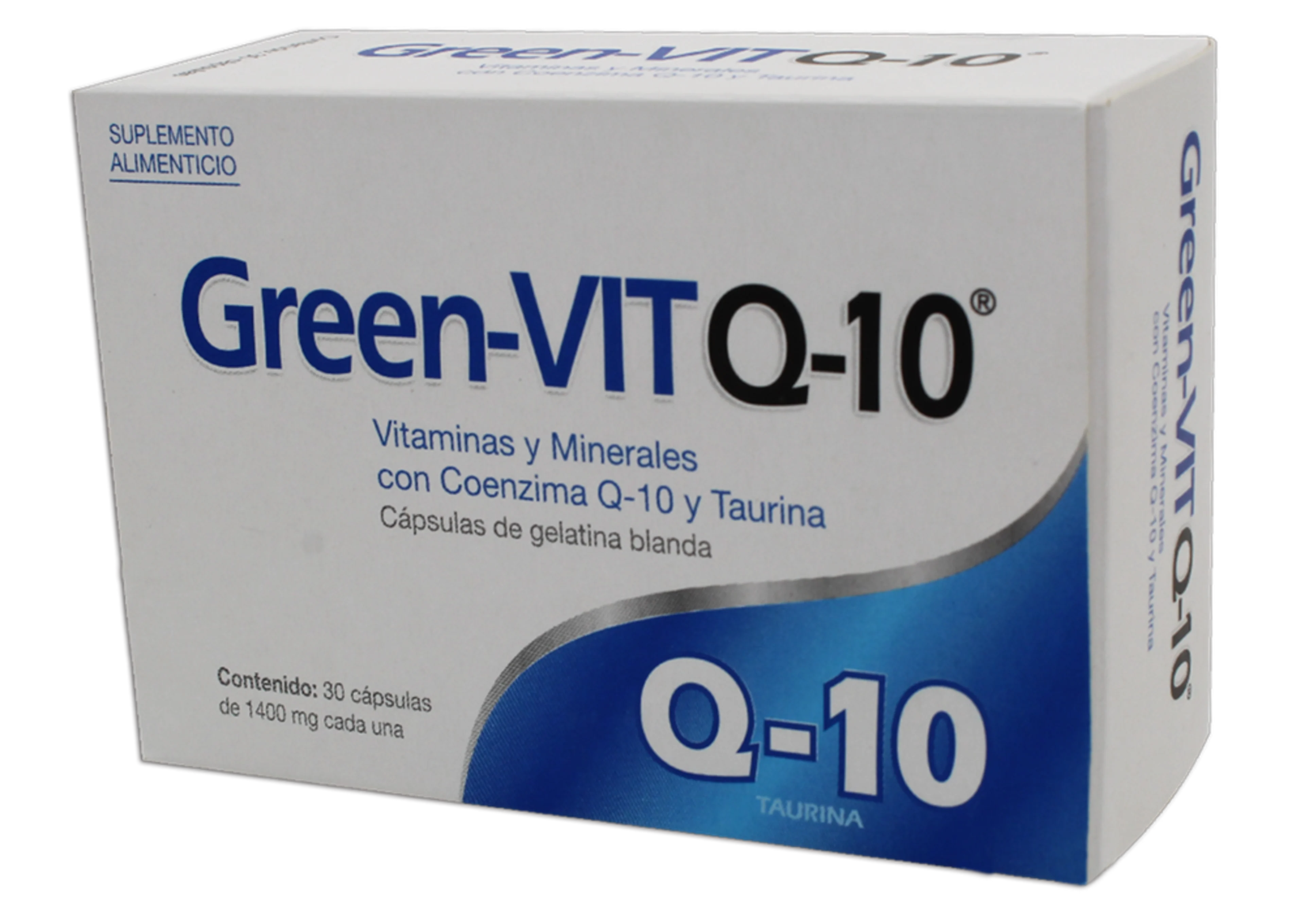 Green-Vit Q-10 con 30 Cápsulas