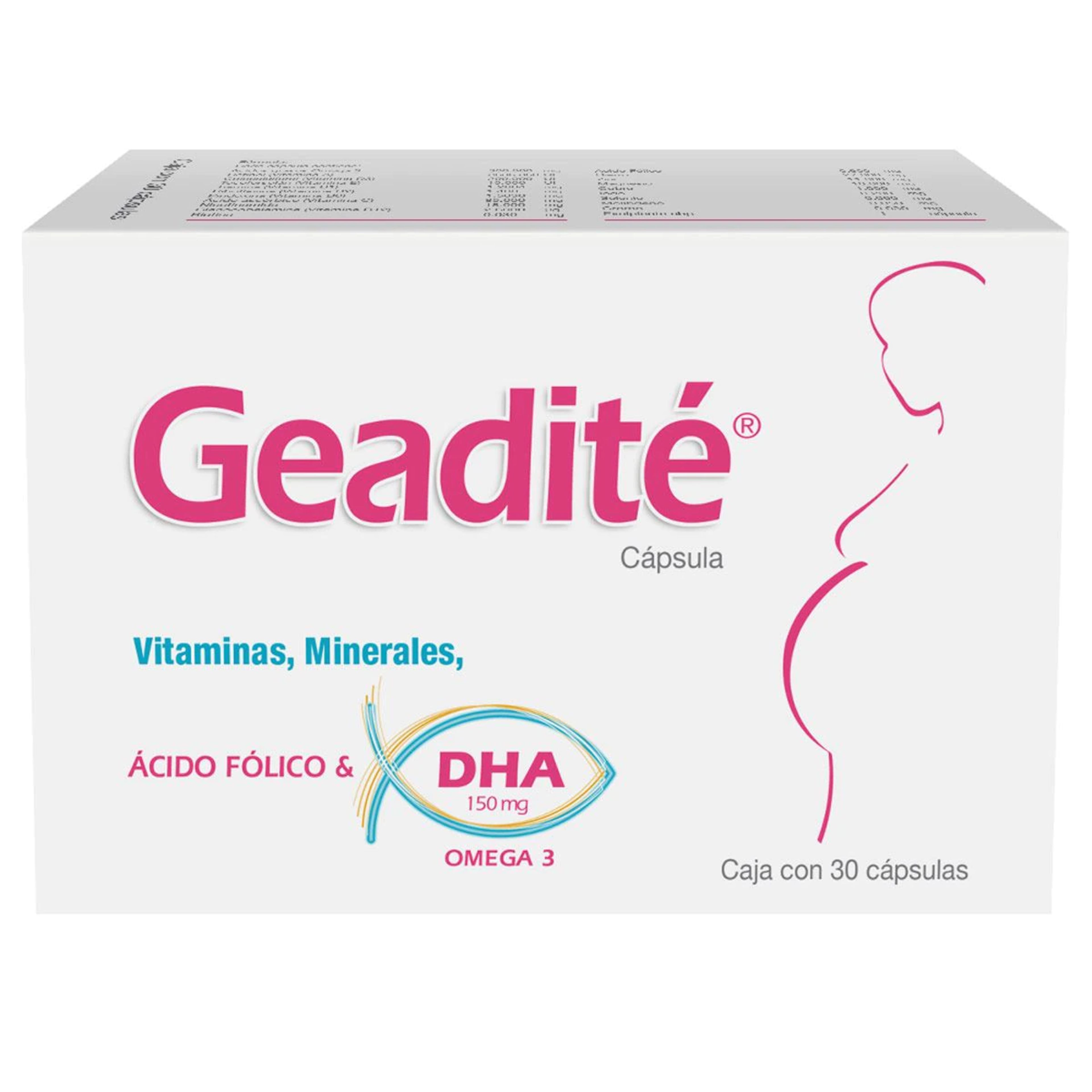 Geadite con 30 Cápsulas