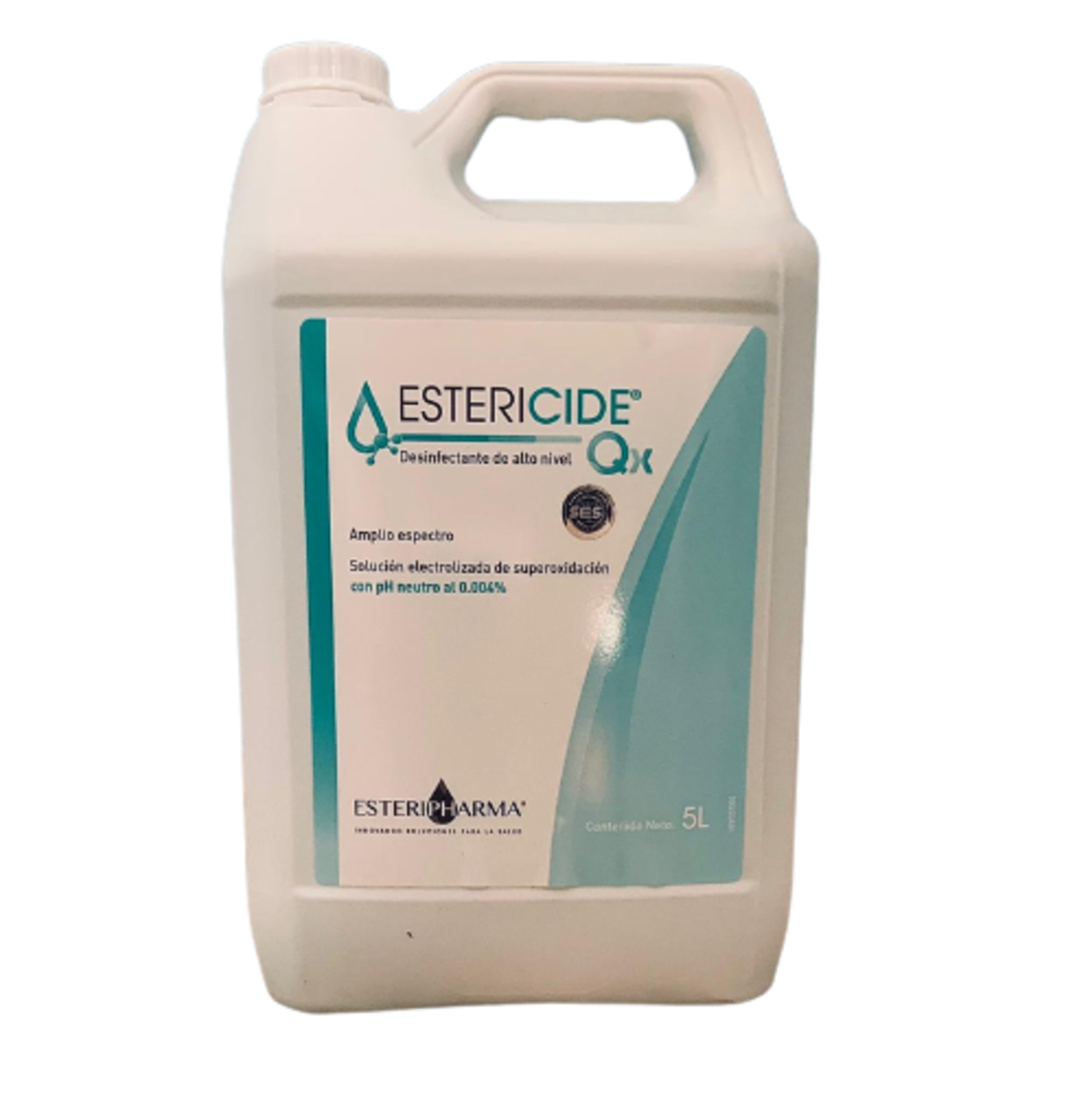 Estericide Qx Solución Desinfectante Con 5 Litros