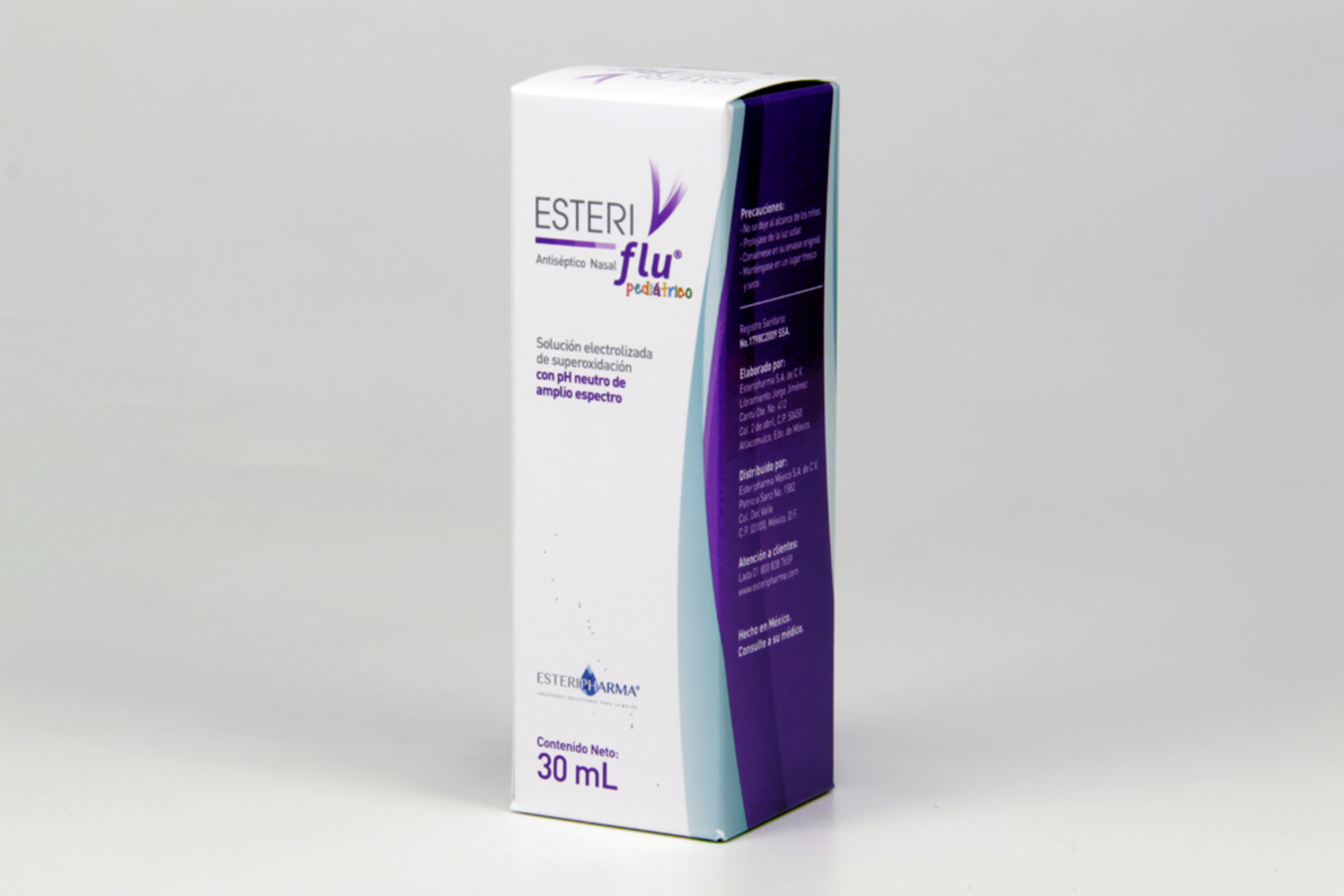 Esteriflu Pediátrico Solución Nasal Antiséptica Con Atomizador Con 30 Ml