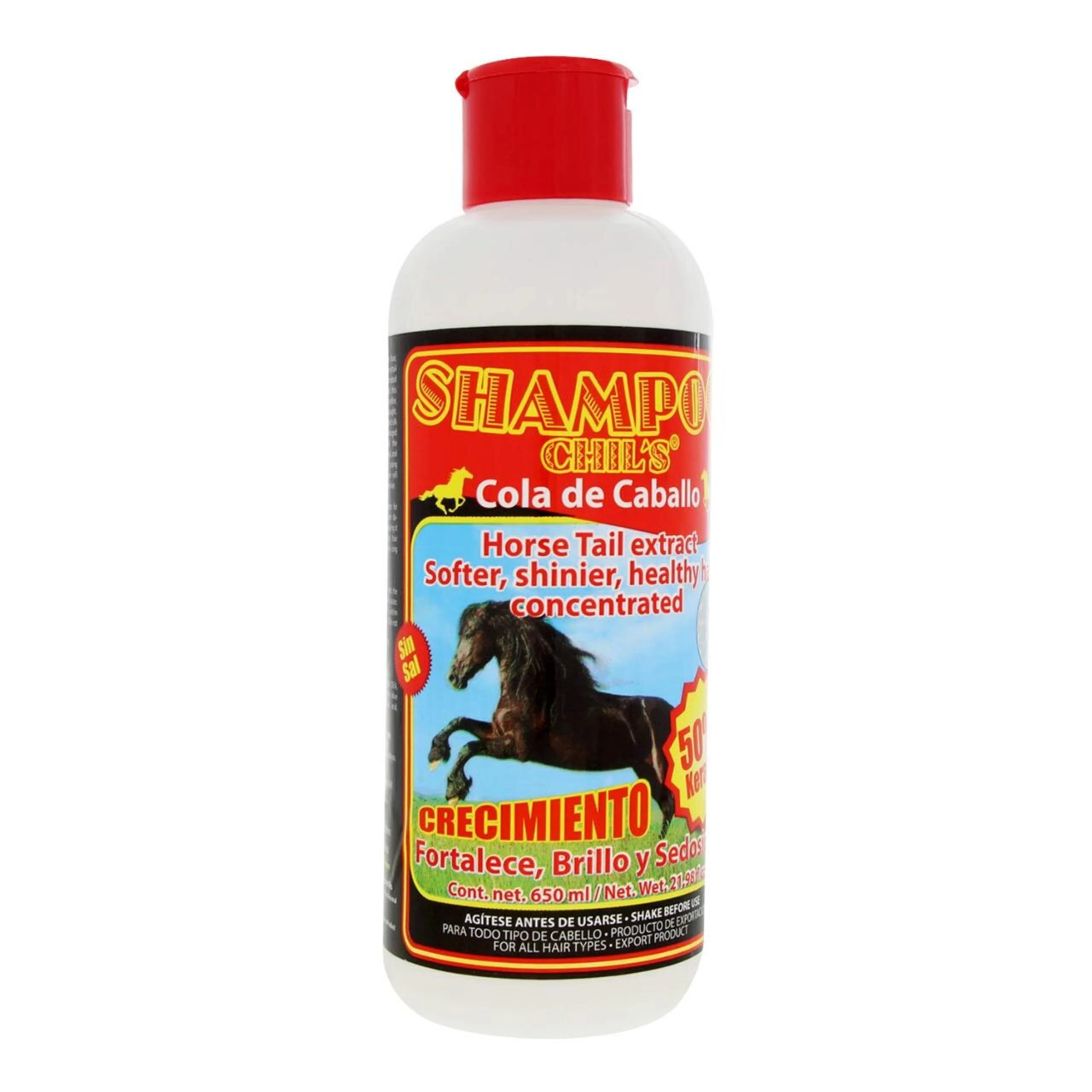 Shampoo chil’s cola de caballo 650 ml.