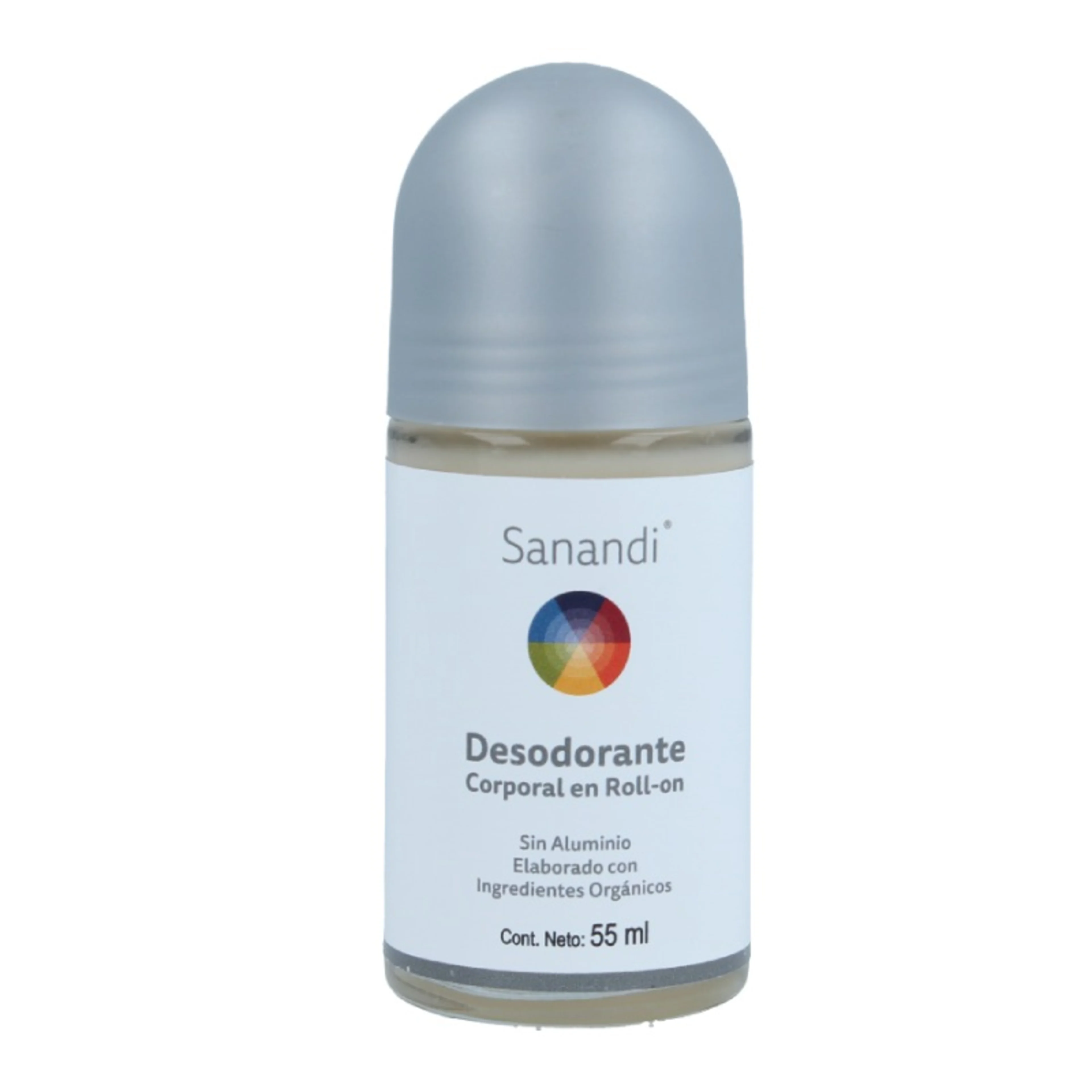 Sanandi desodorante corporal en roll-on con ingredientes orgánicos 55 ml roll on