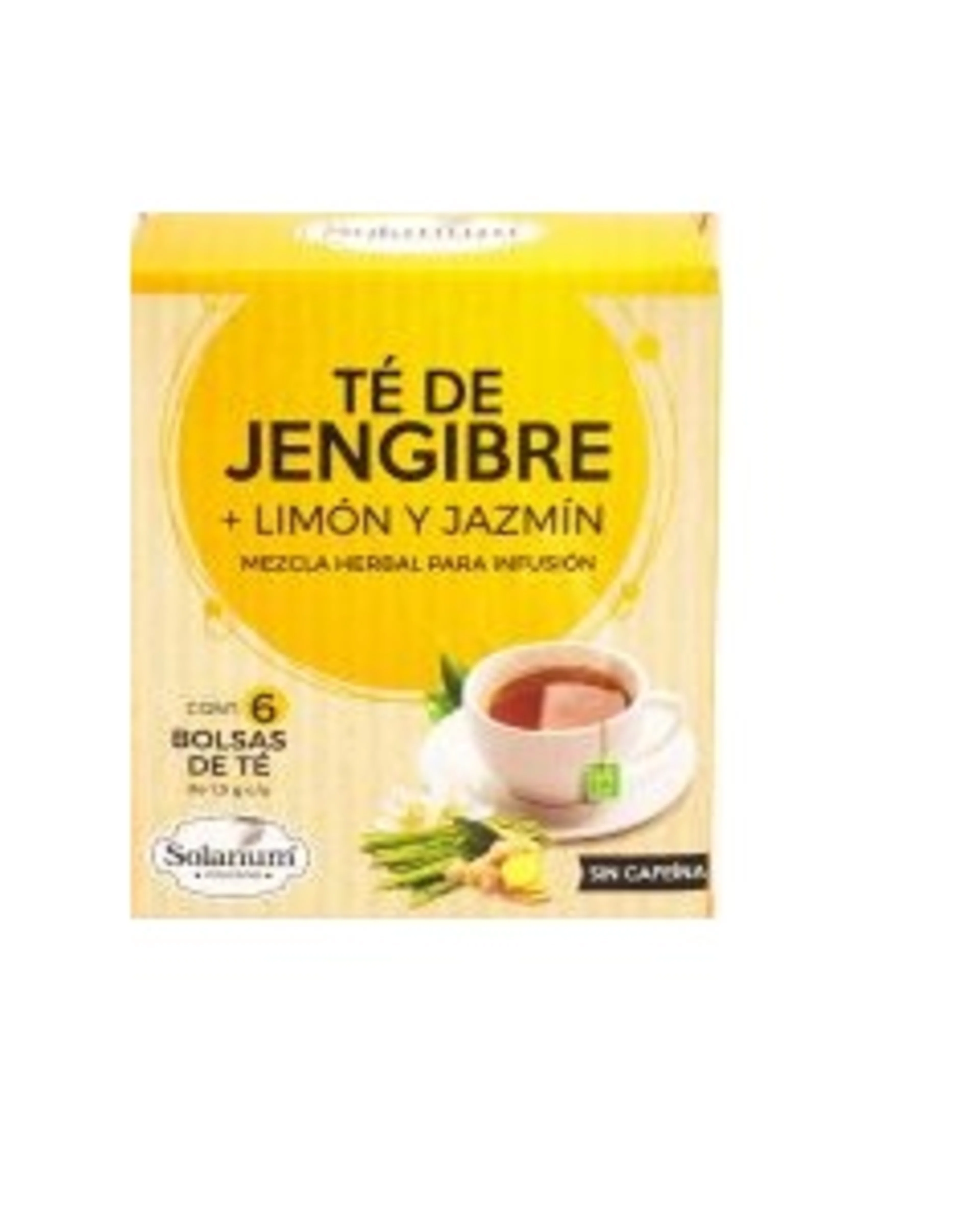 Solanum te jengibre + limon + jazmin