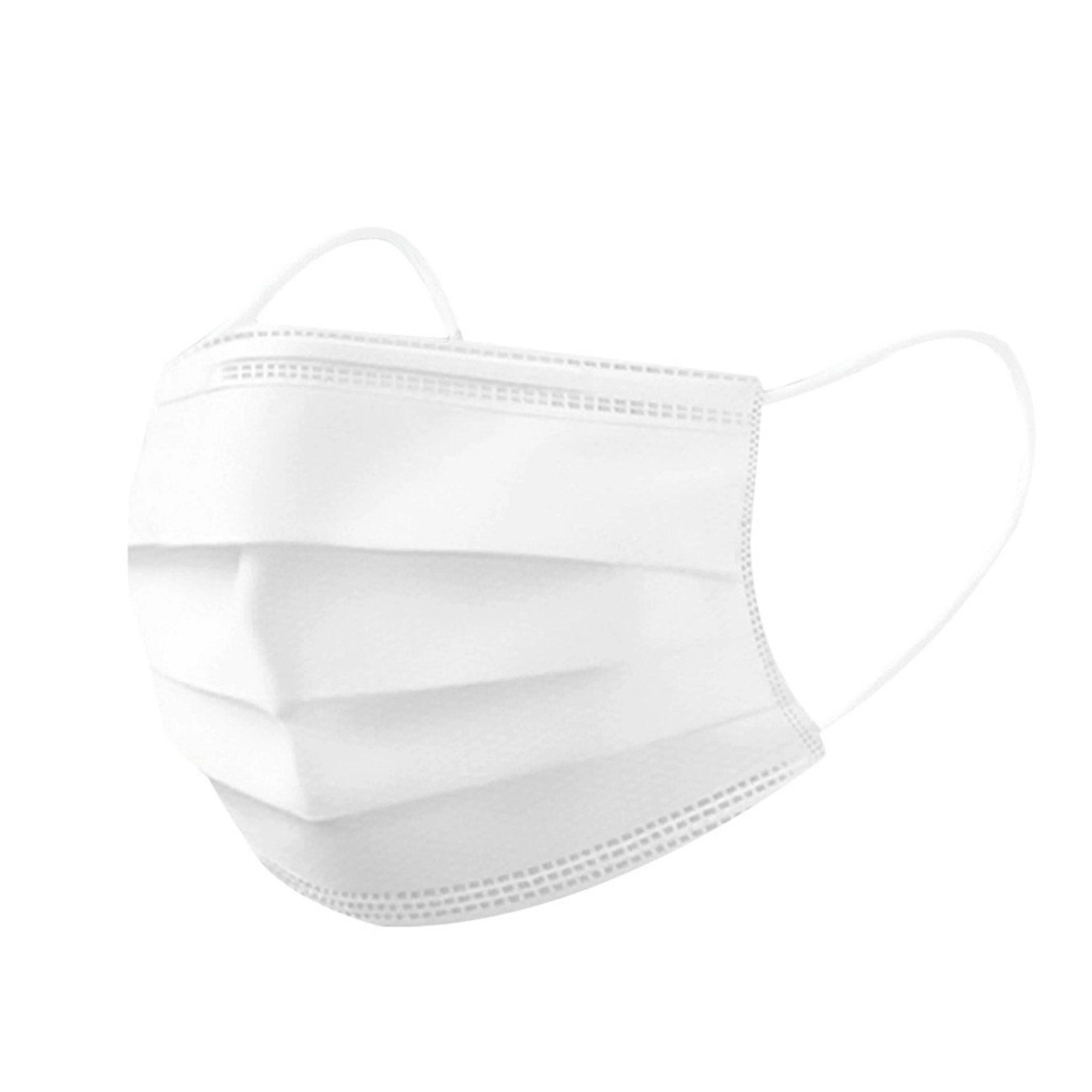 Basic health cubrebocas para adultos desechable 3 pliegues termosellado