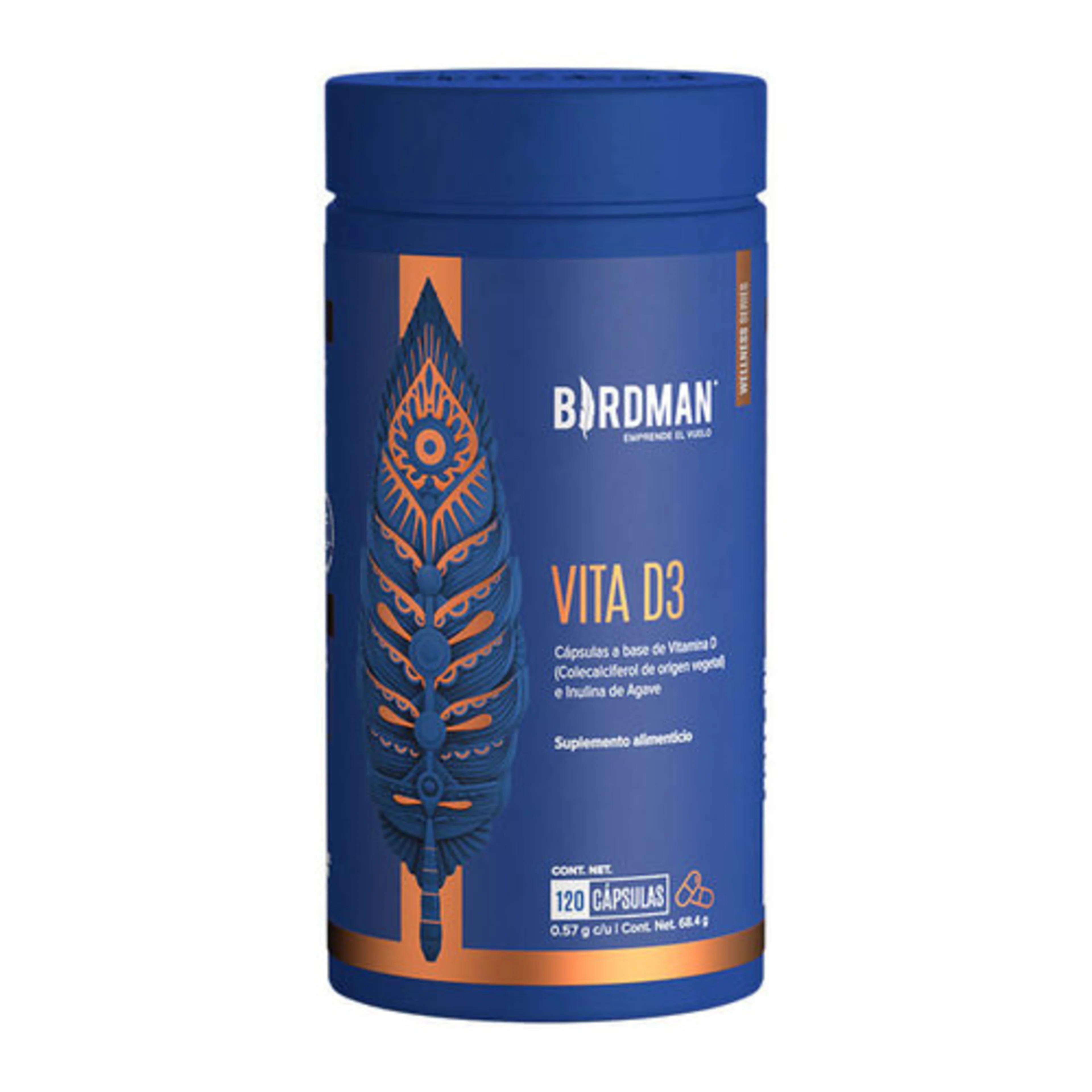 Birdman Vitamin D3 Con 120 Cápsulas