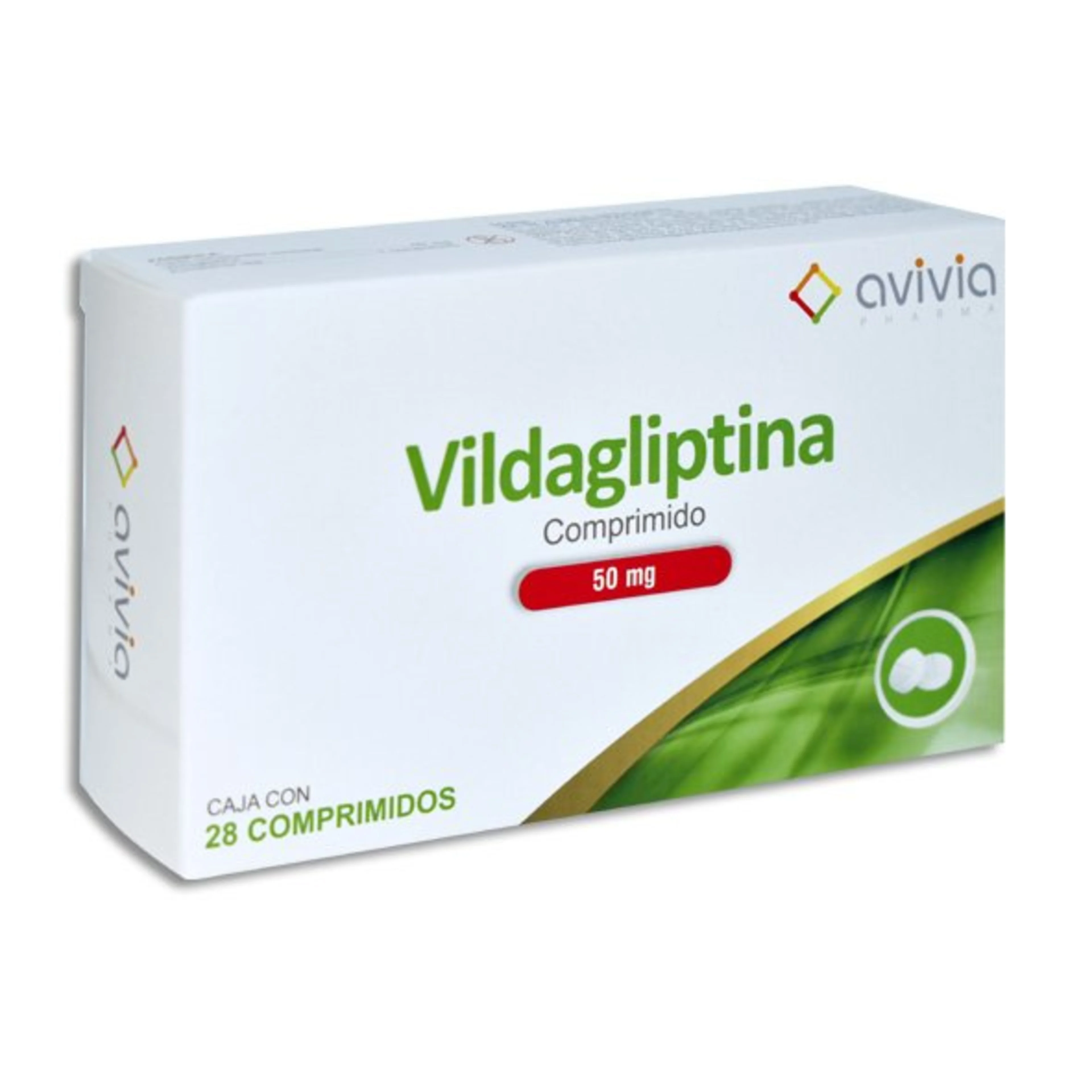 Vildagliptina 50 Mg Con 28 Comprimidos