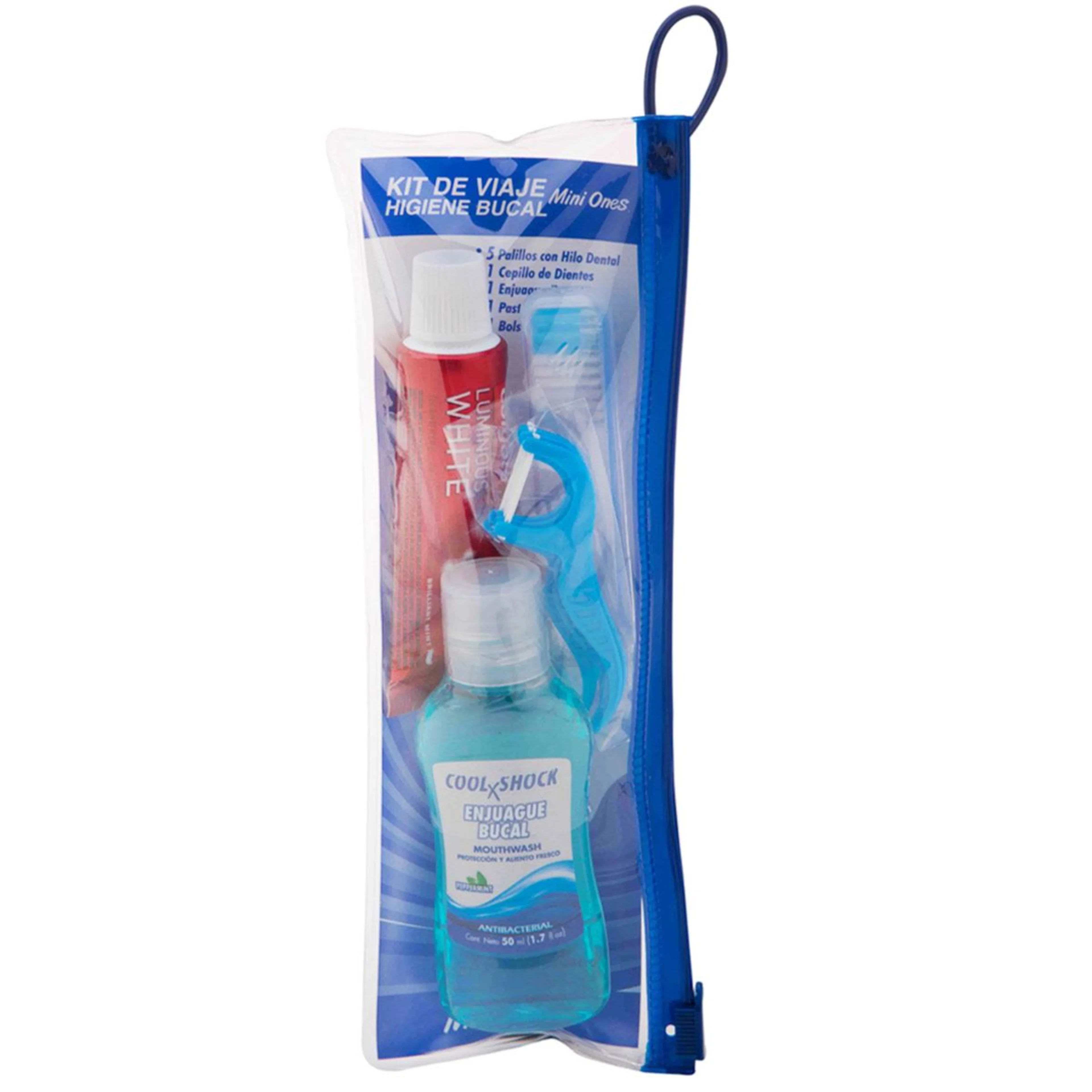 Mini Ones Kit Viaje Con 4 Piezas Bolsa
