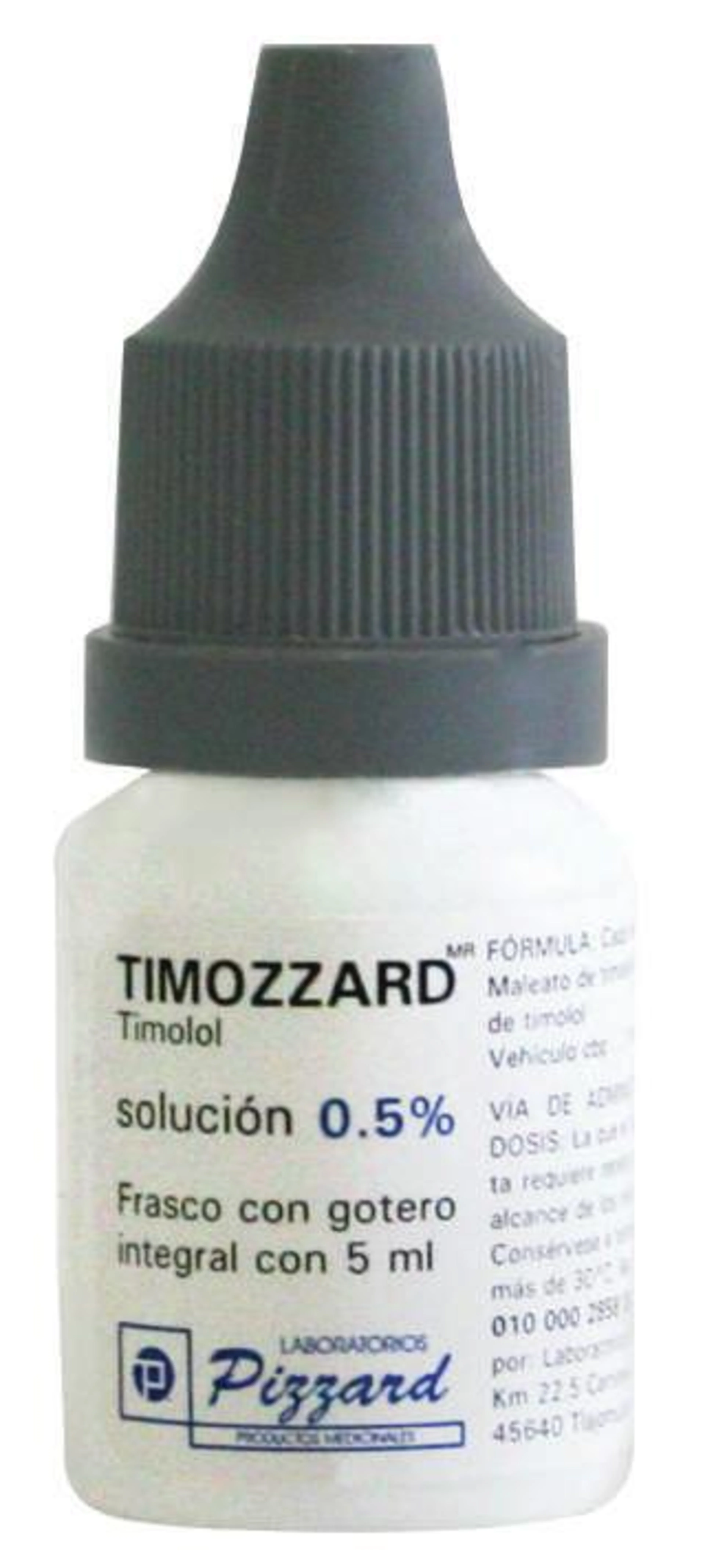 Timozzard 5 Mg Solución Oftálmica Con 5Ml