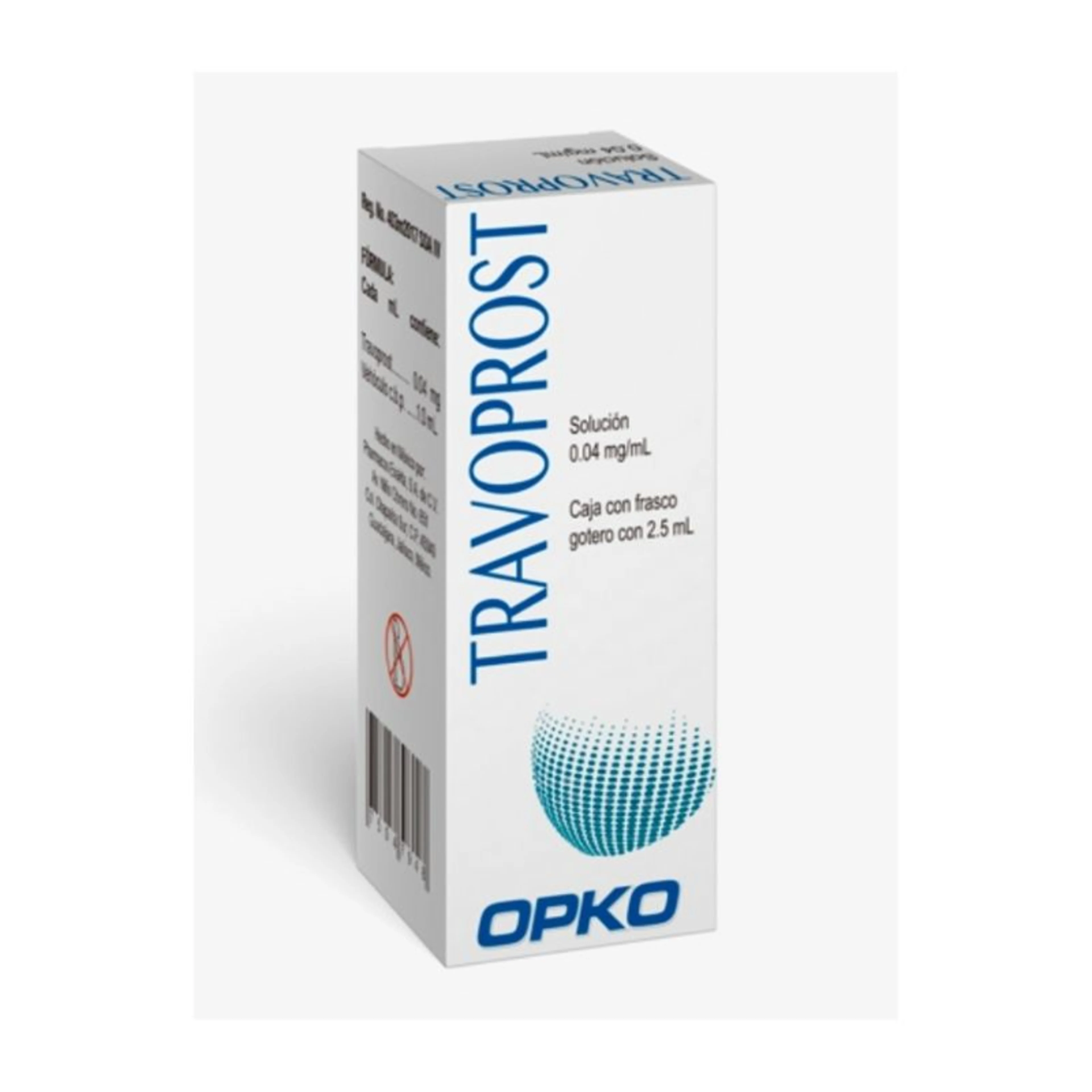 Trovaprost 0.04 Mg Con Solución Gotas 2.5 Ml
