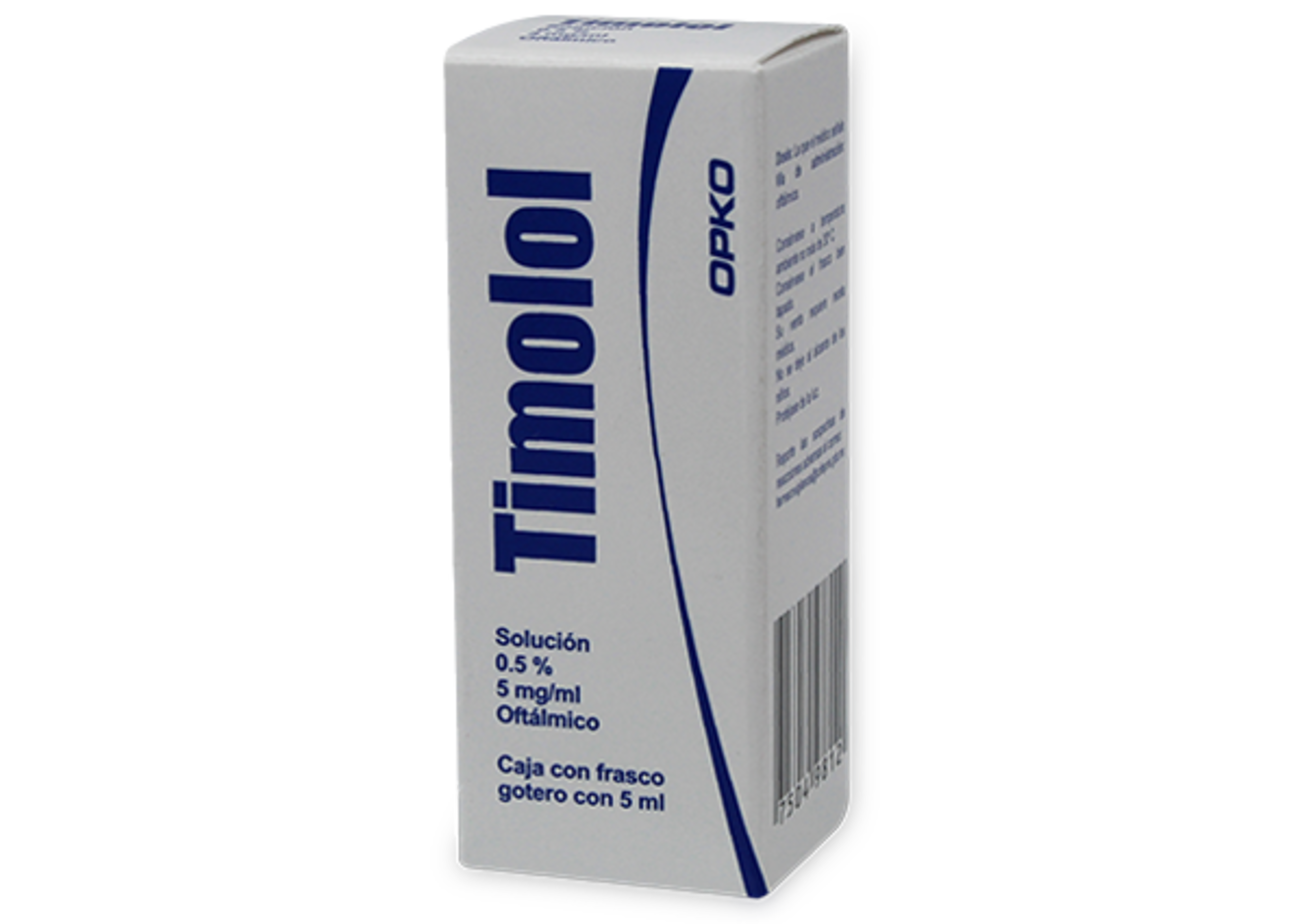 Timolol 5 Mg Con 5 Ml De Solución