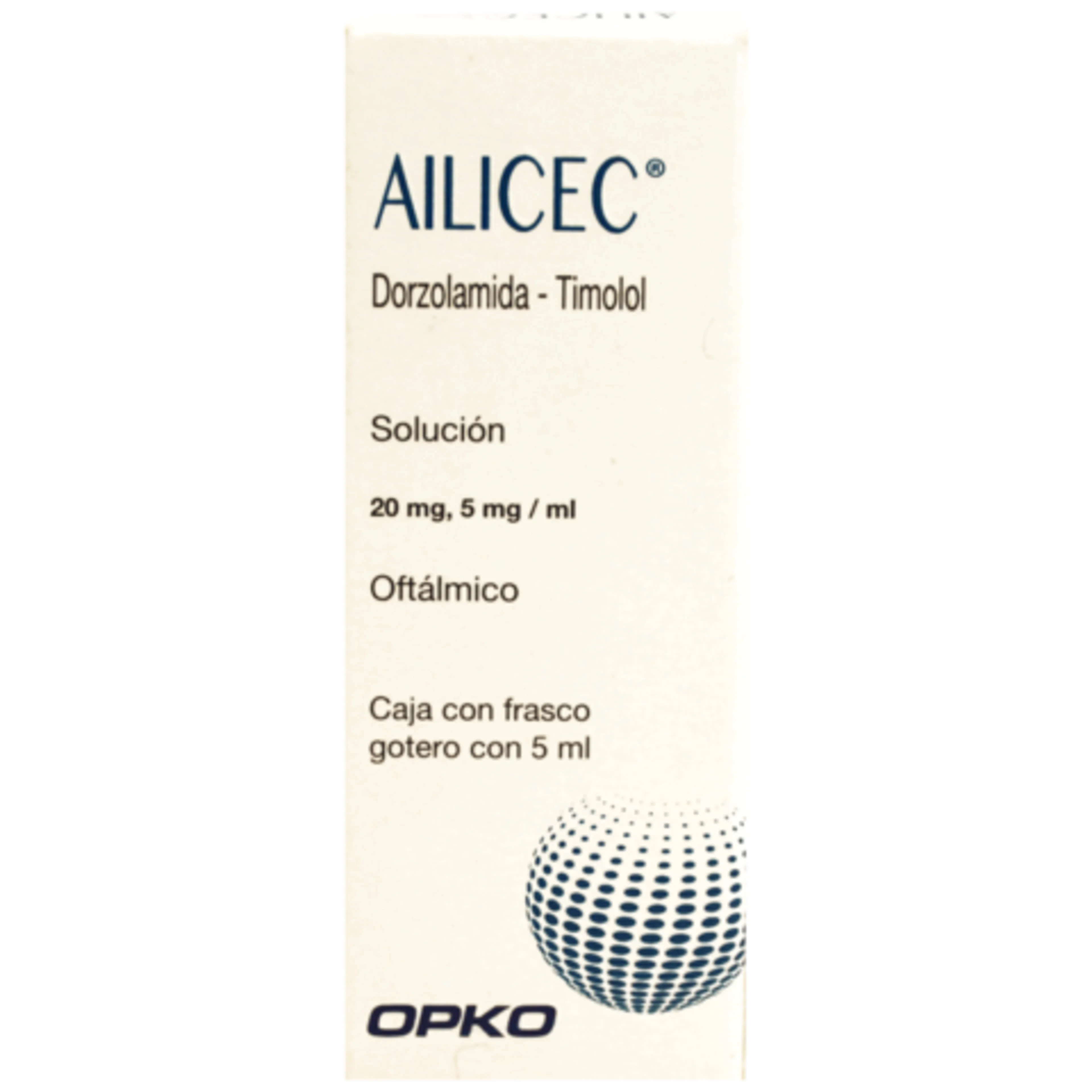 Ailicec 20/5 Mg Solución Oftálmica 5 Ml