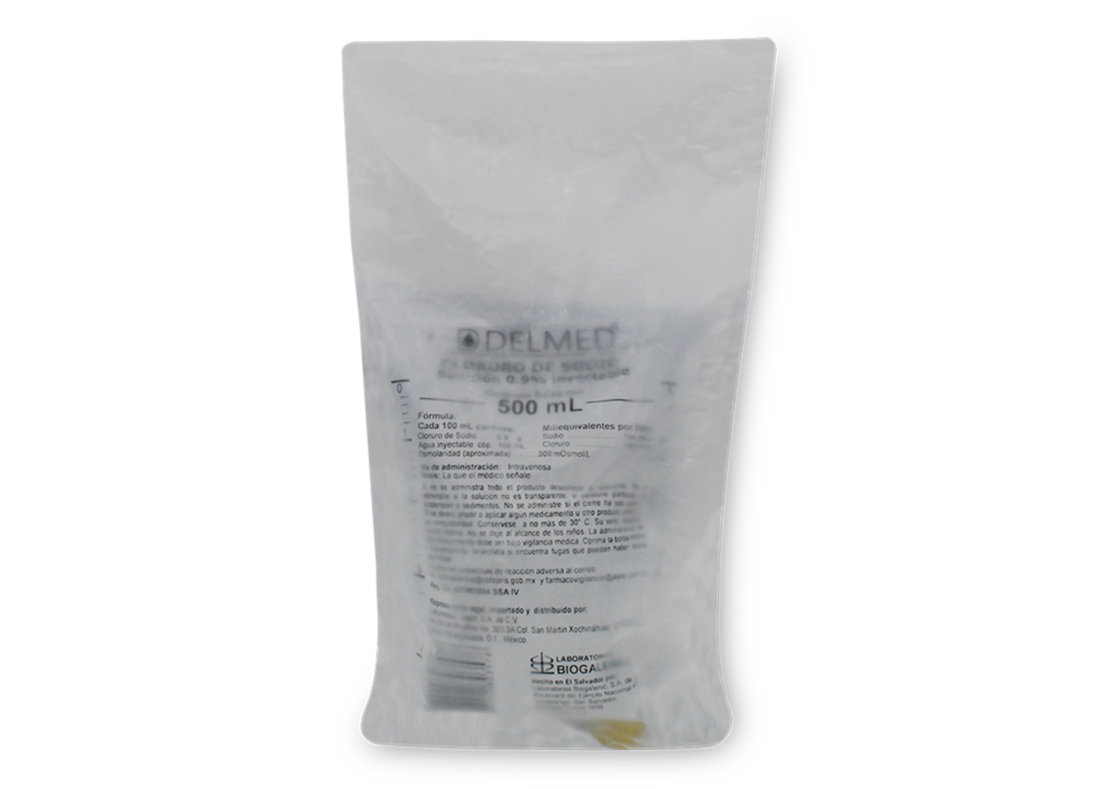 Delmed 0.9 % Con 500 Ml