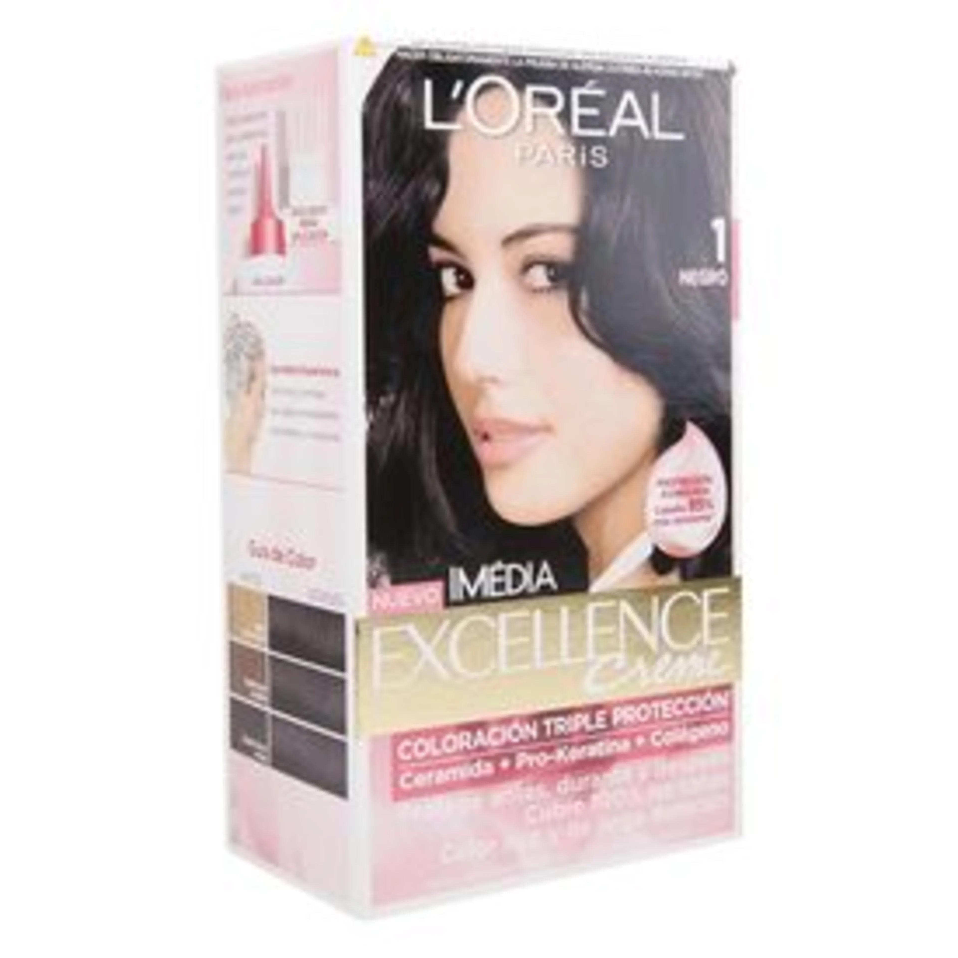 L’Oreal Imedia Excellence Tinte En Crema Tono Negro 1