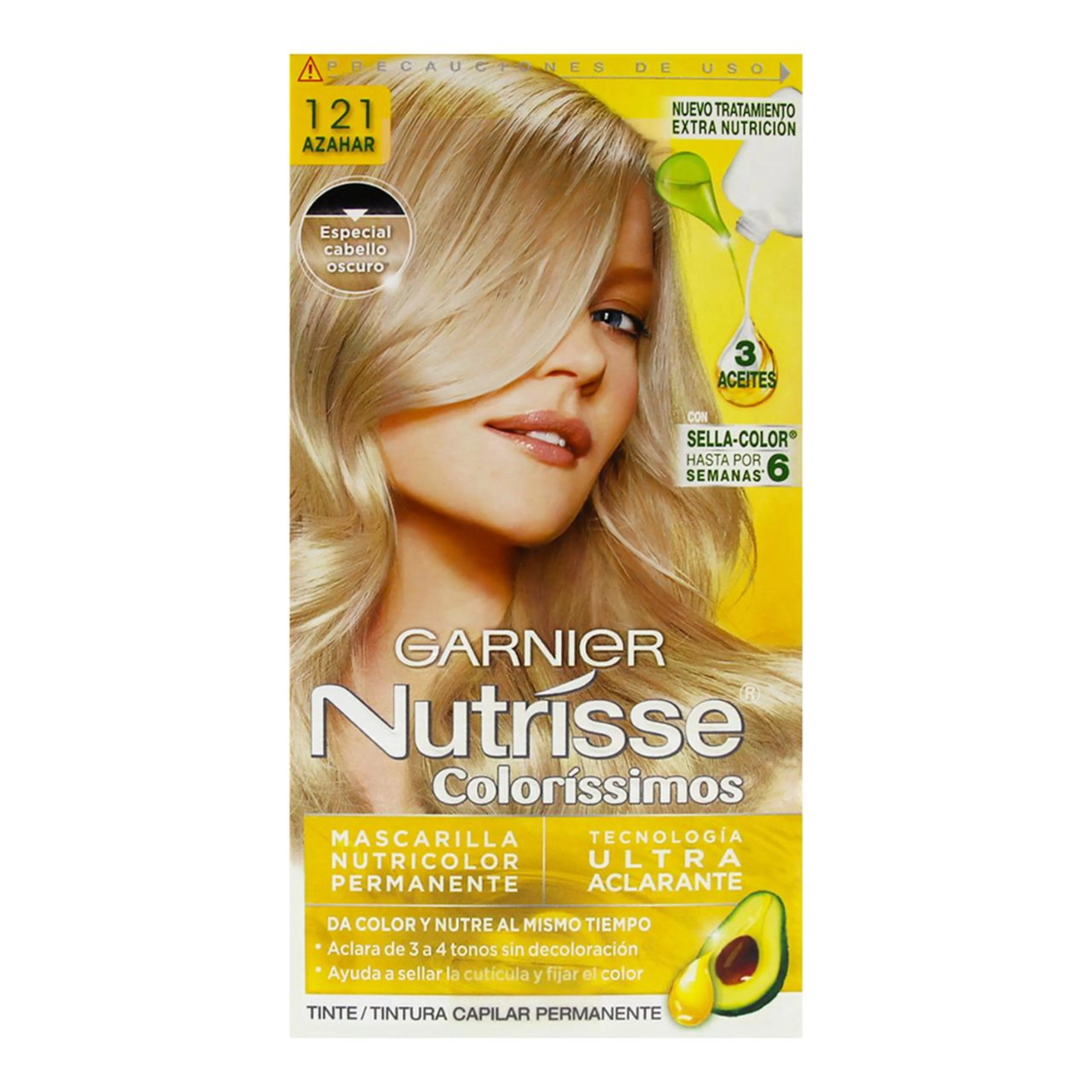 Nutrisse Coloríssimos Tinte En Crema Tono 121 Azahar