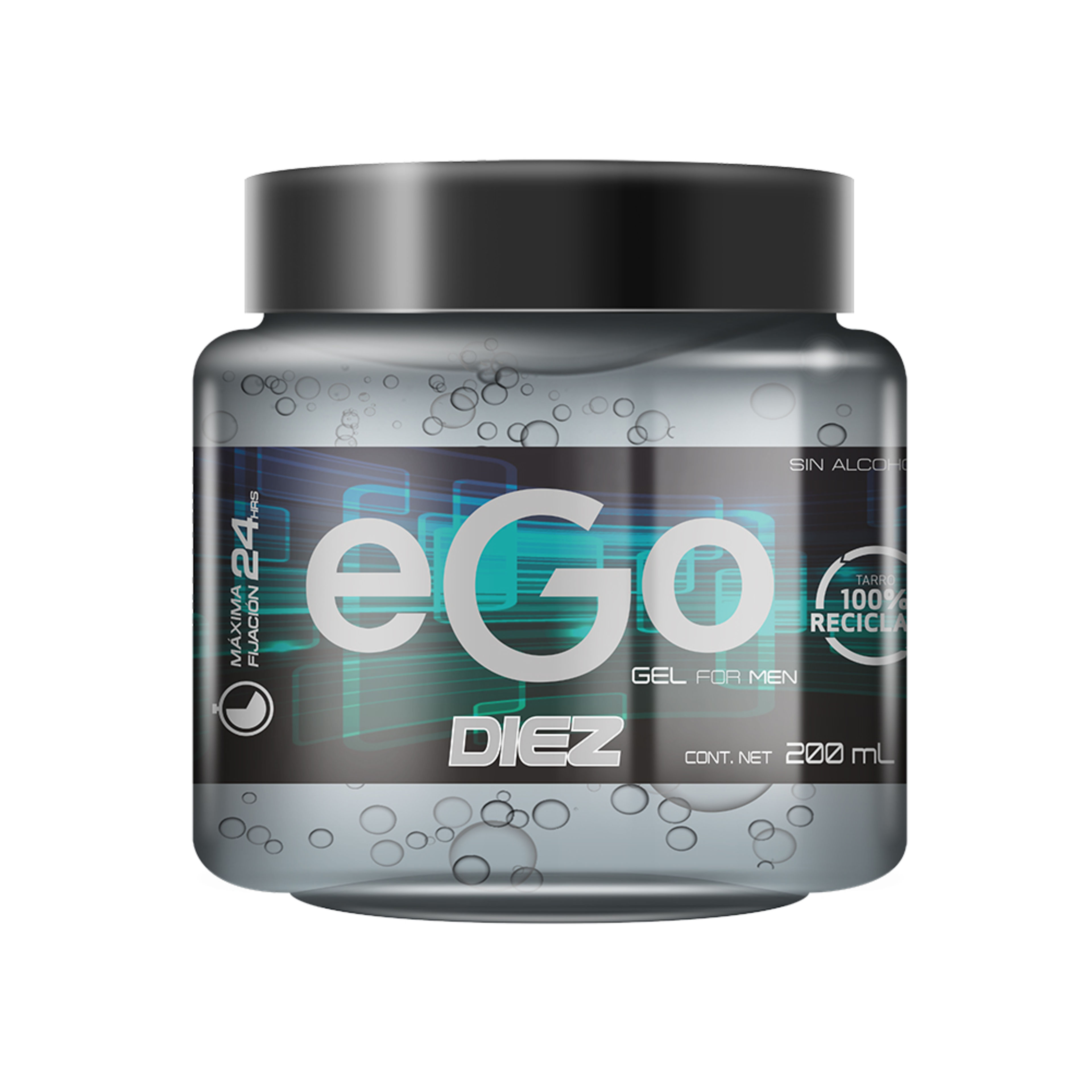 Ego Diez Gel Para Caballero Con 200 Ml