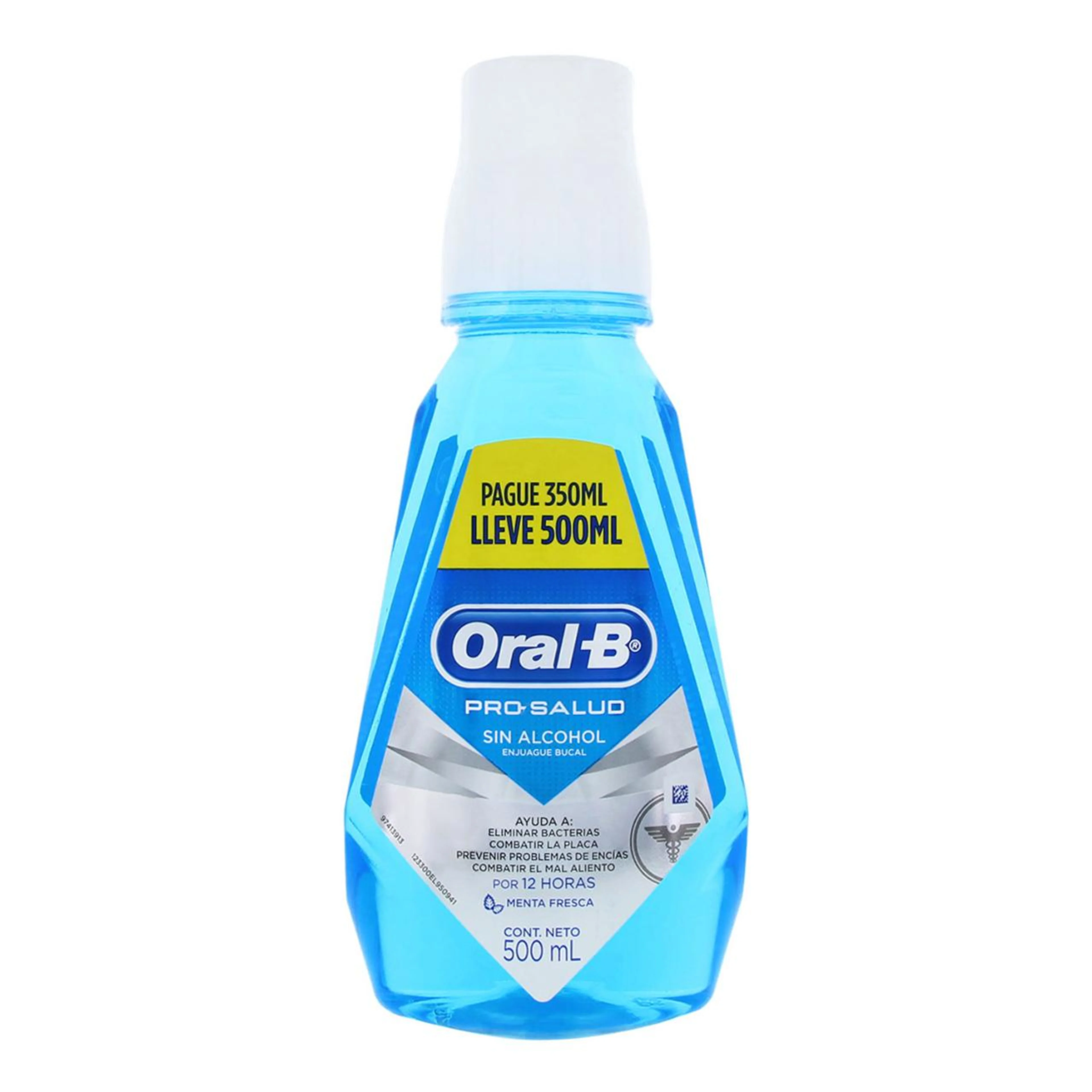 Oral-B Pro Salud Enjuague Bucal Sabor Menta Fresca Con 500 Ml