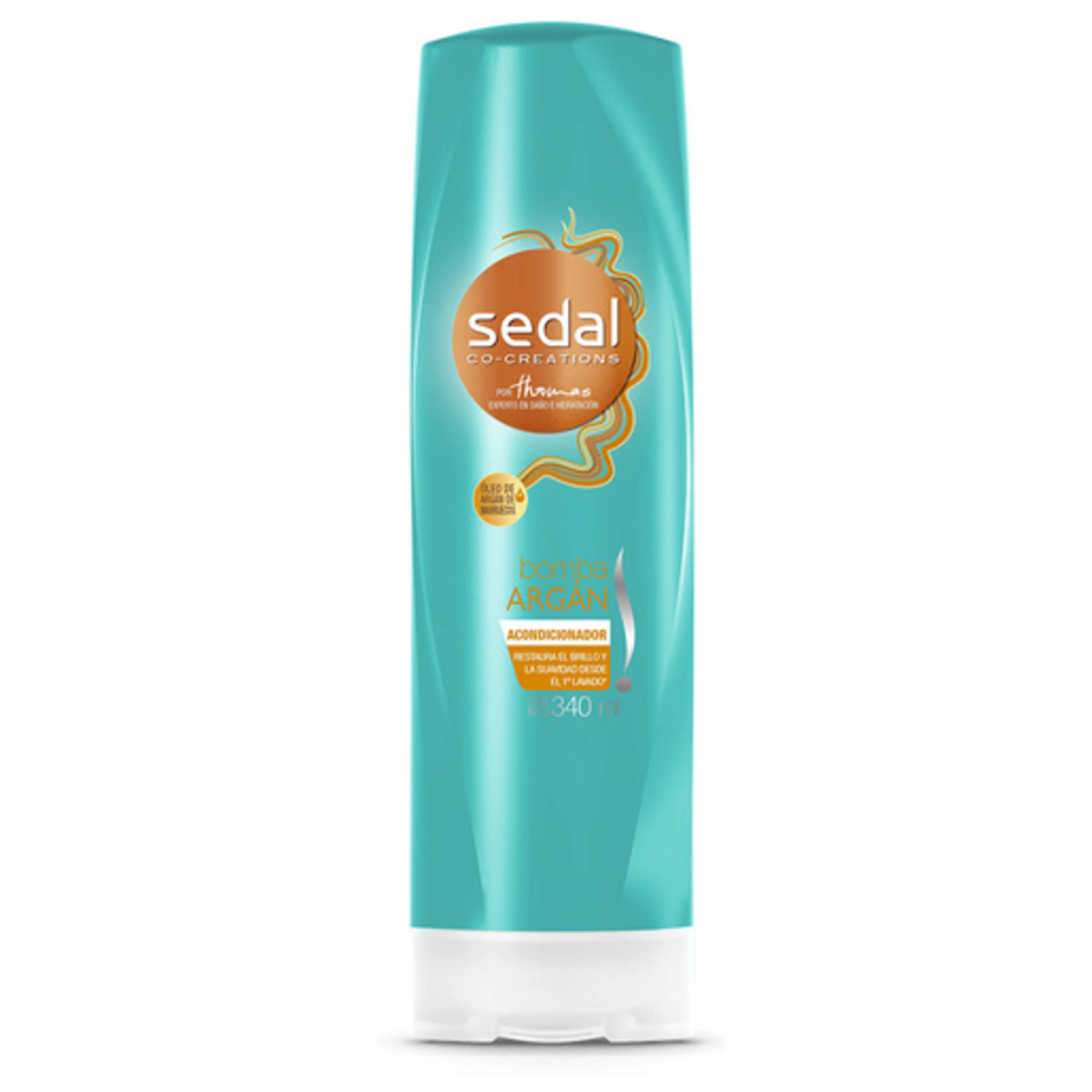Acondicionador sedal co-creations bomba argan 340ml