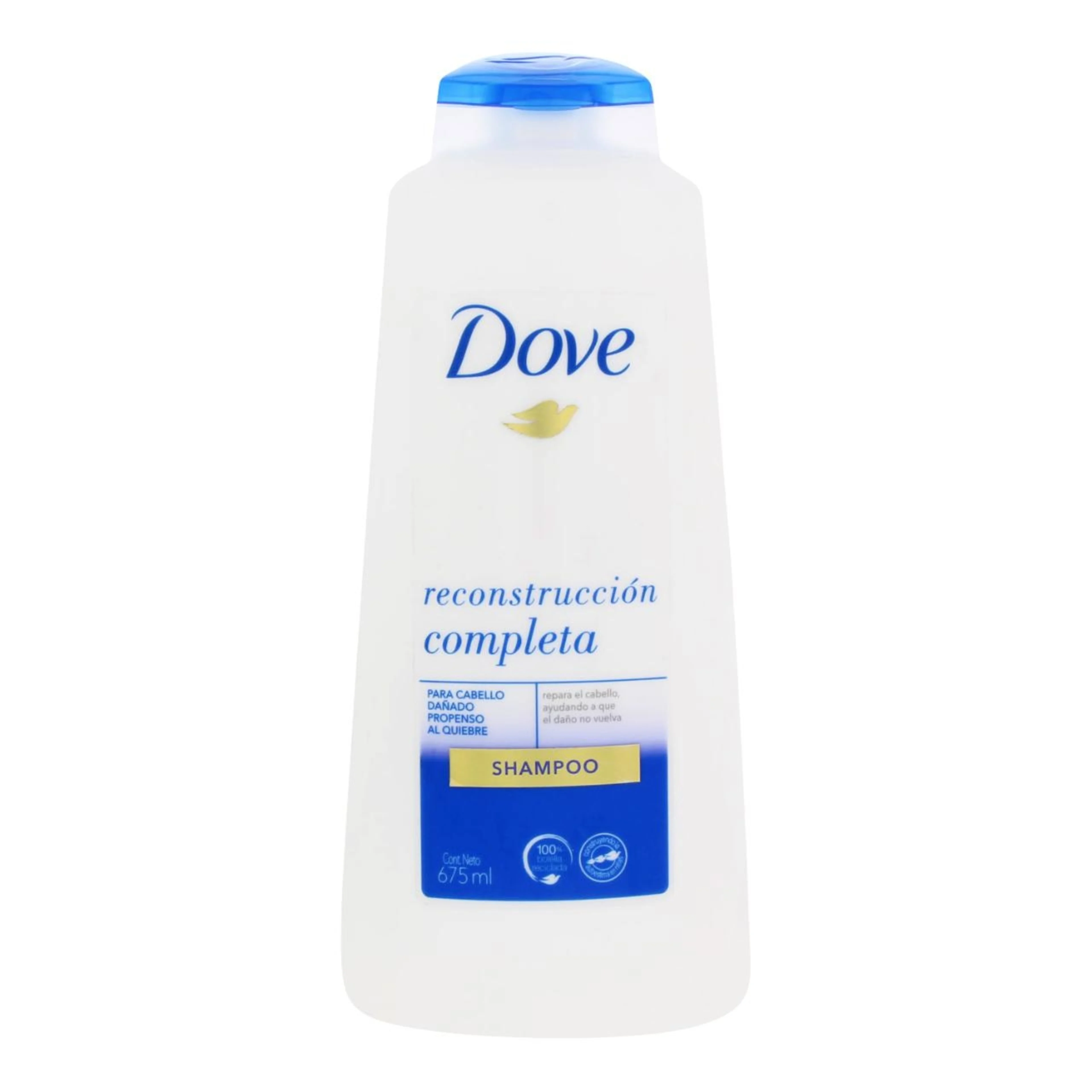 Shampoo dove reconstrucción completa 675 ml.
