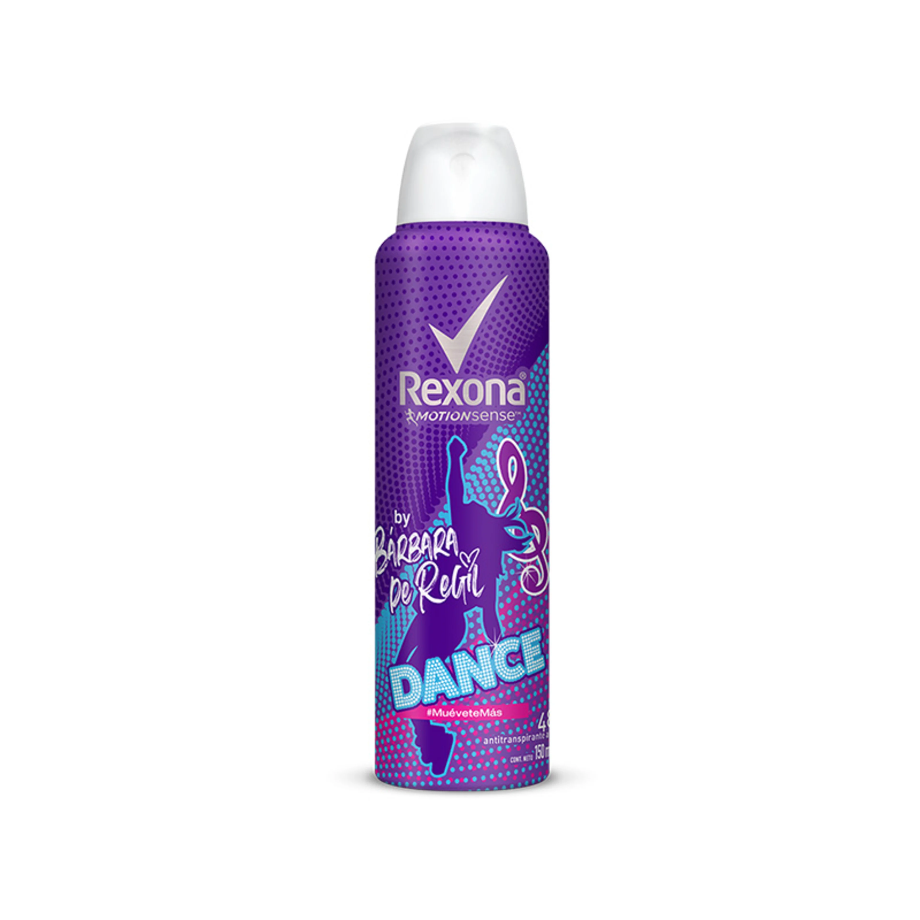 Rexona by bárbara de regil desodorante mujer dance 90 gr aerosol