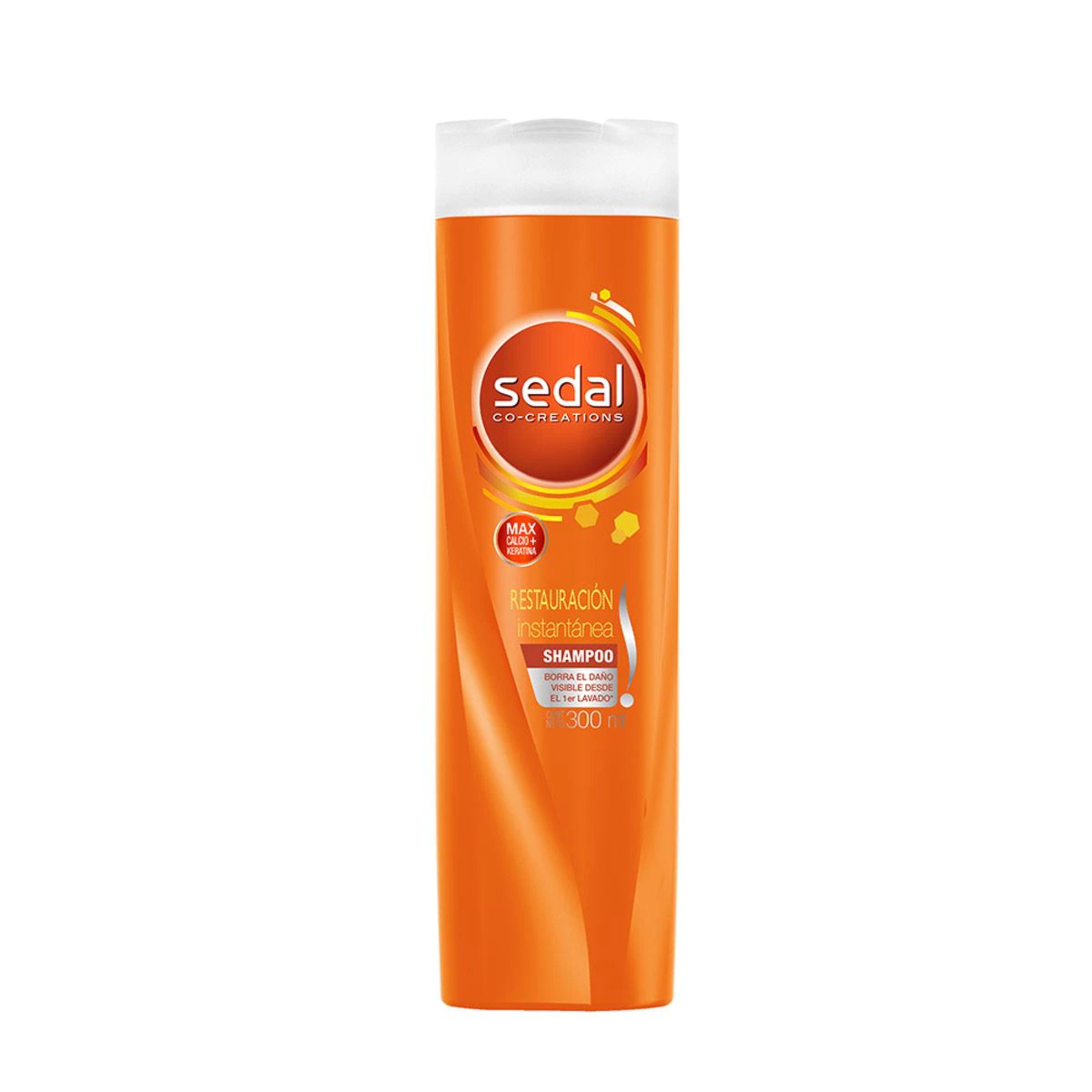 Sedal Restauración Instantánea Shampoo Con 300 Ml
