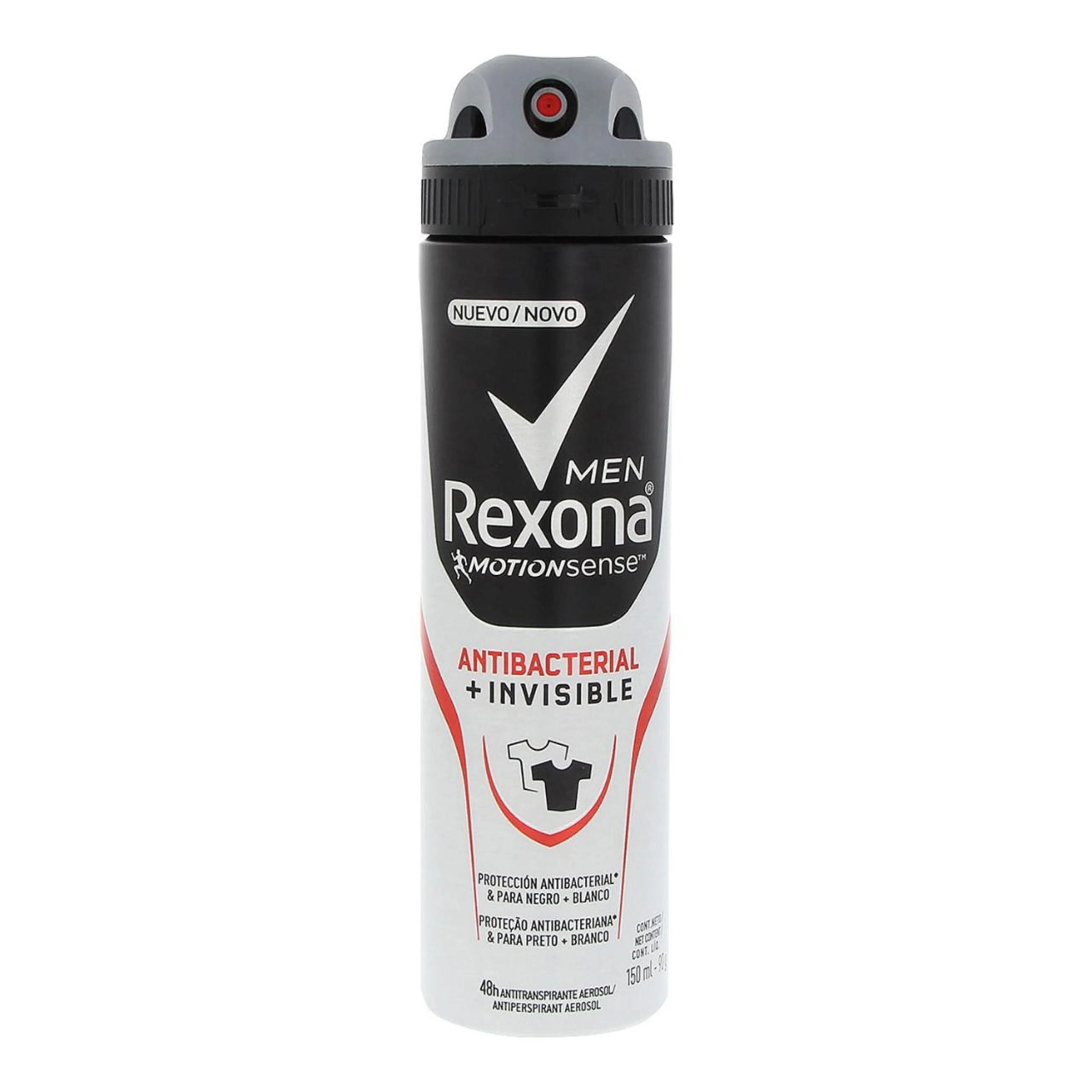 Rexona Men Motion Sense Antibacterial Invisible Desodorante Antitranspirante Con 150 Ml