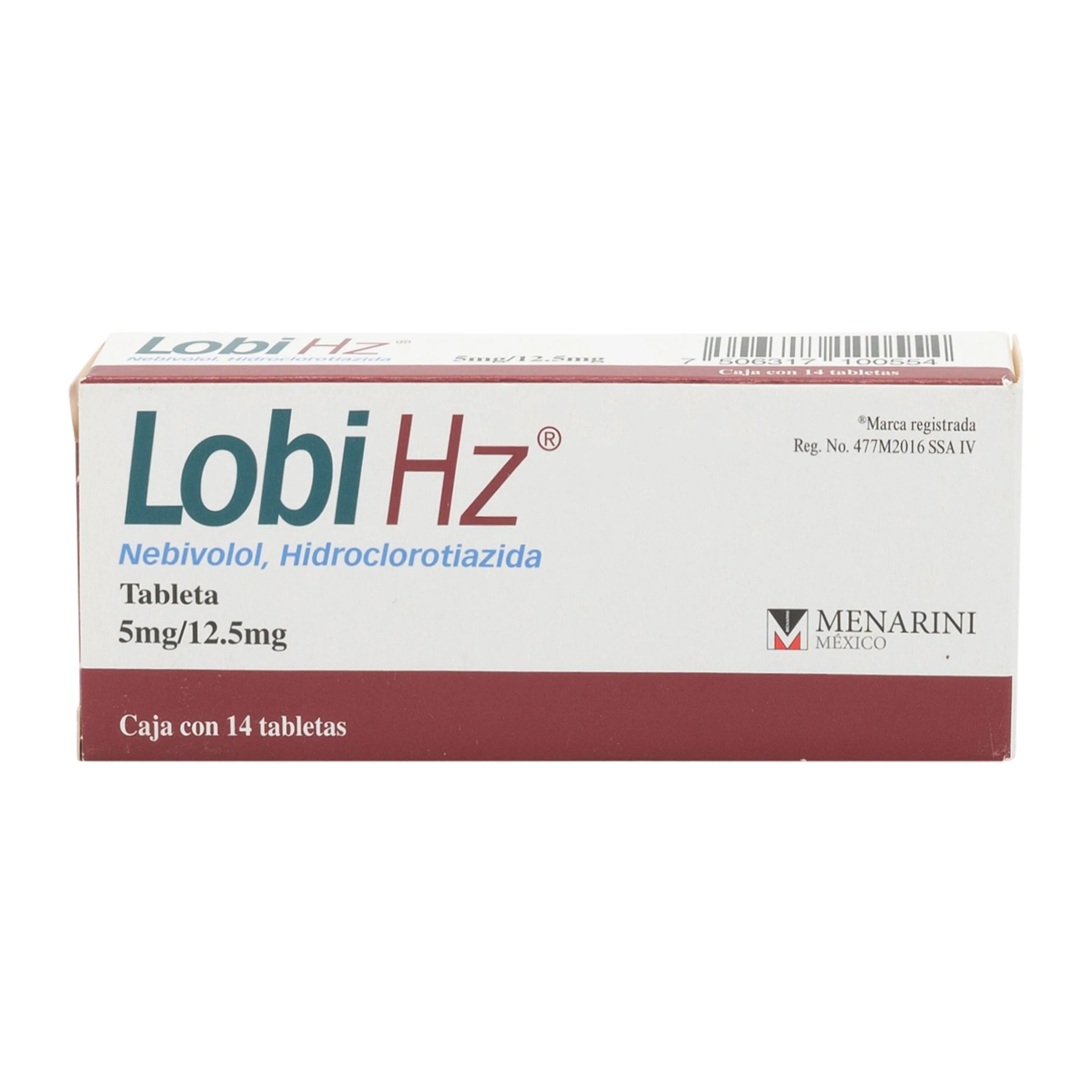 Lobi Hz 5/12.5 Mg Con 14 Tabletas