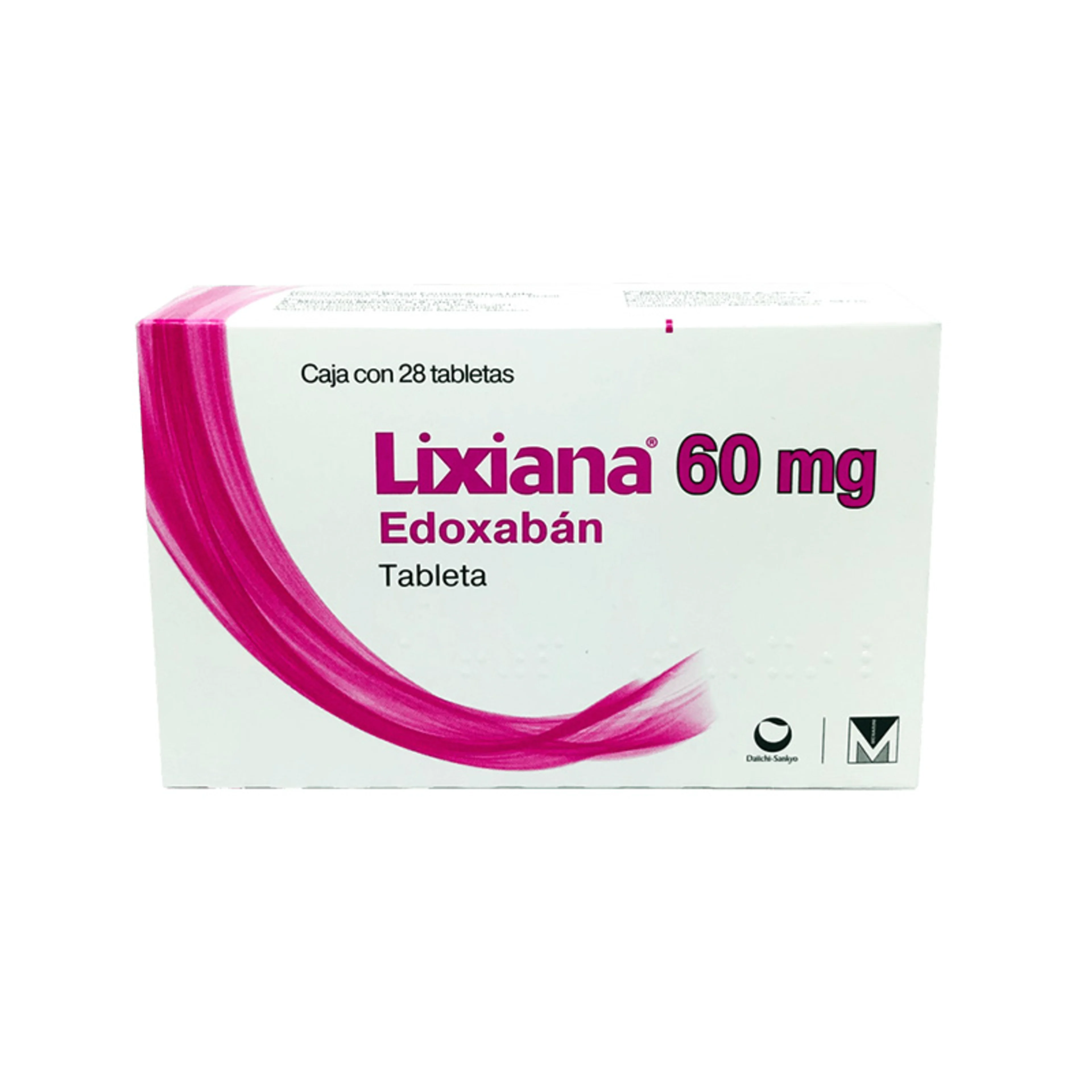 Lixiana 60 Mg Con 28 Tabletas