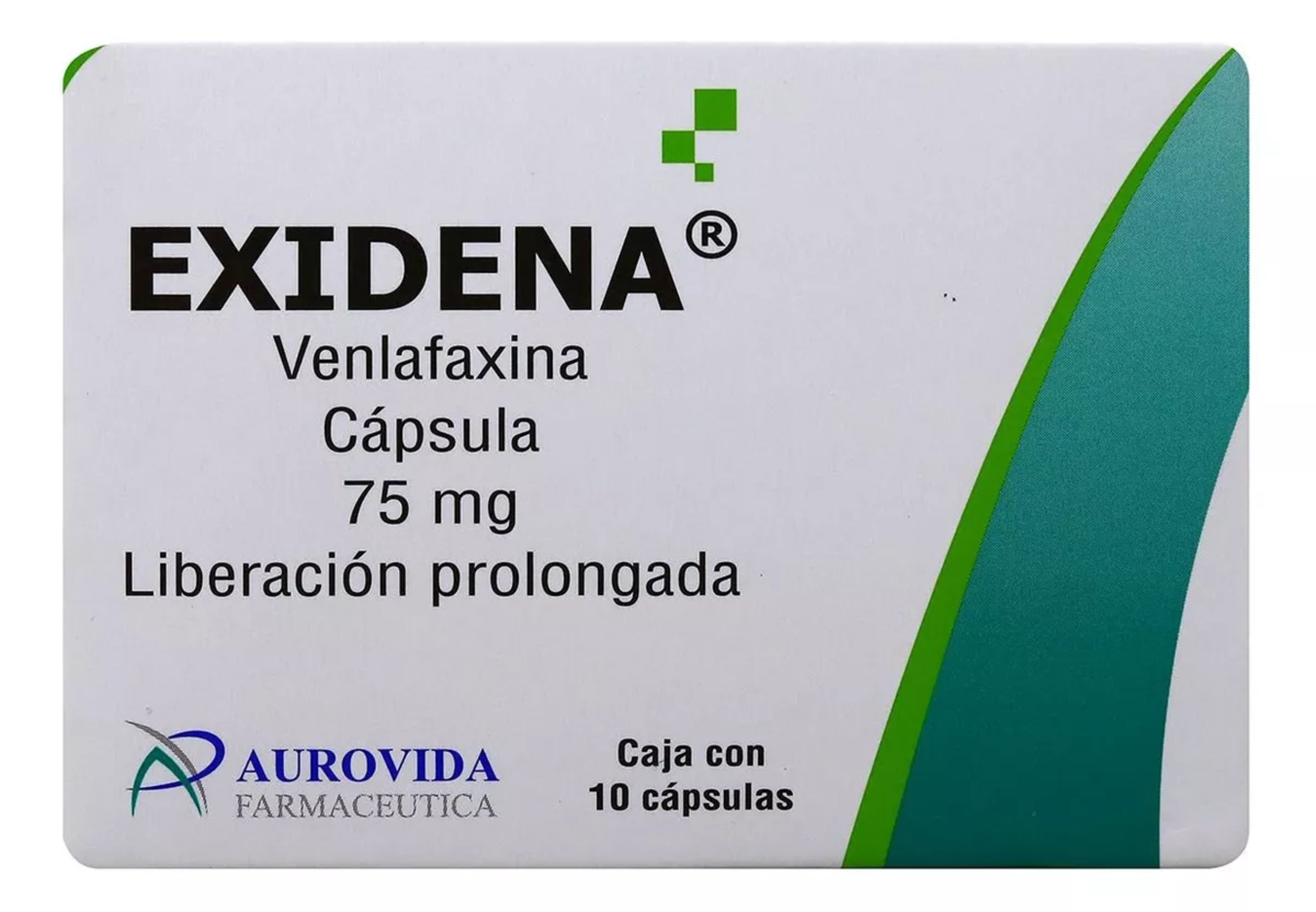 Exidena 75 Mg Con 10 Cápsulas