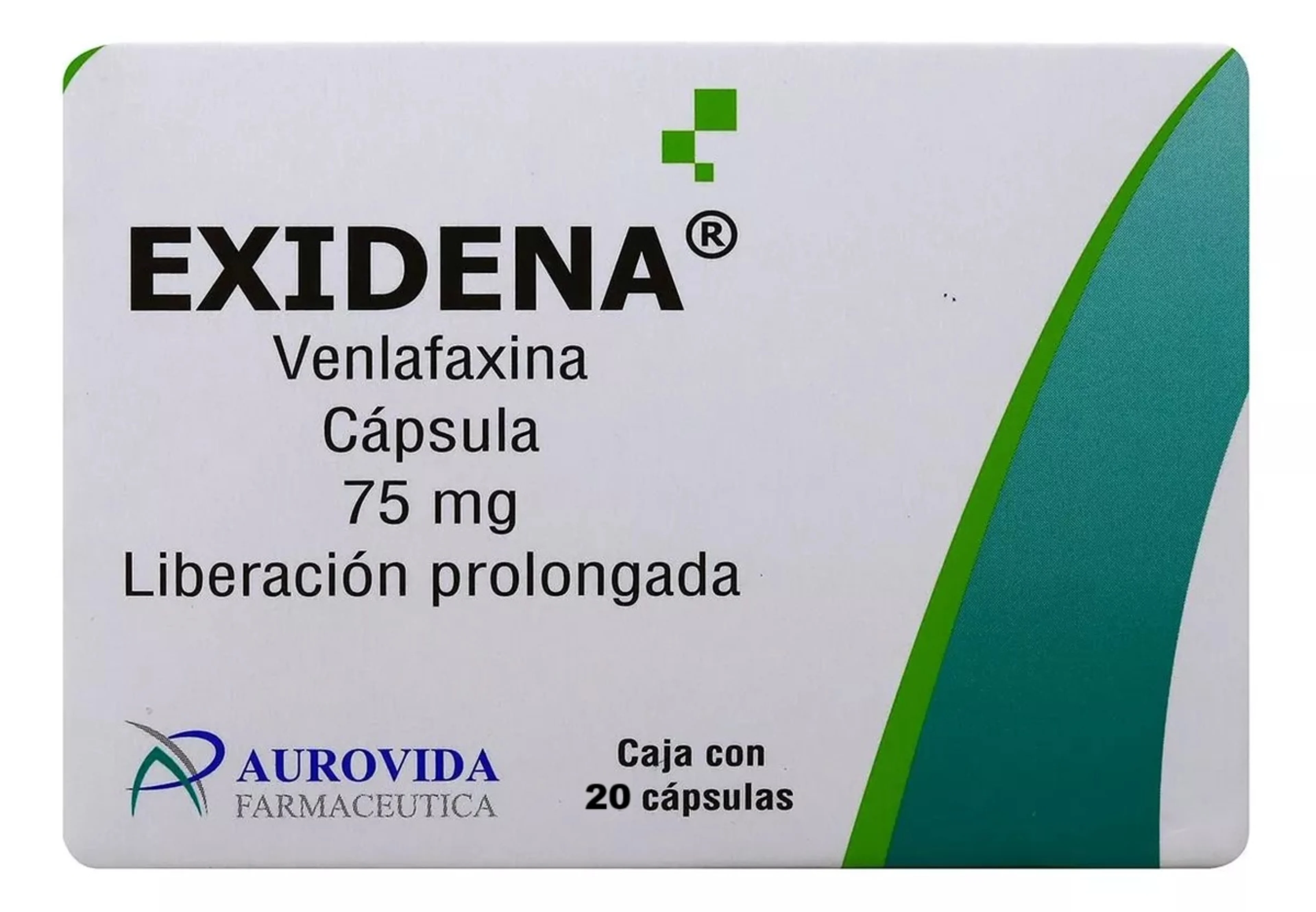 Exidena 75 Mg Con 20 Cápsulas