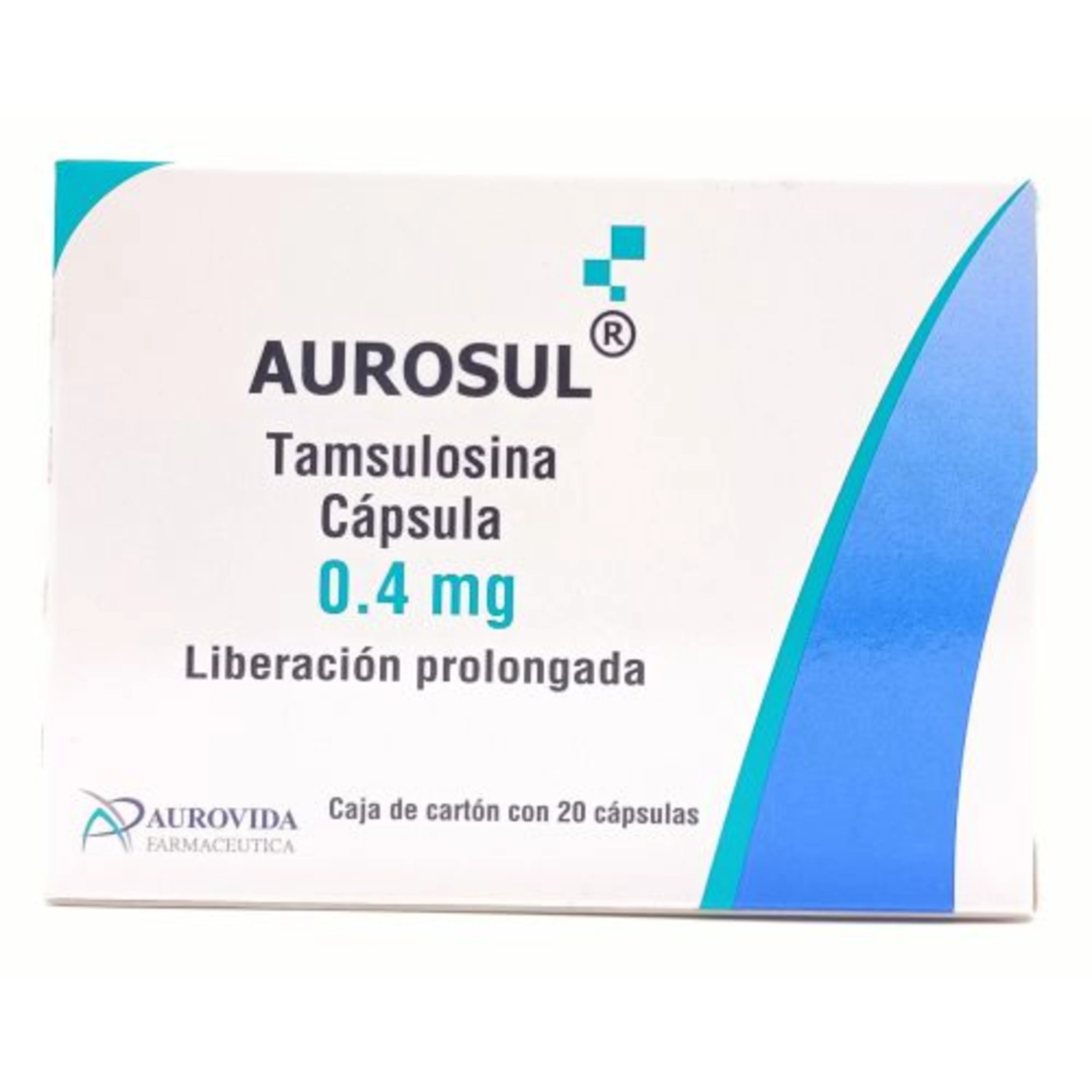 Aurosul 0.4 Mg Con 20 Cápsulas