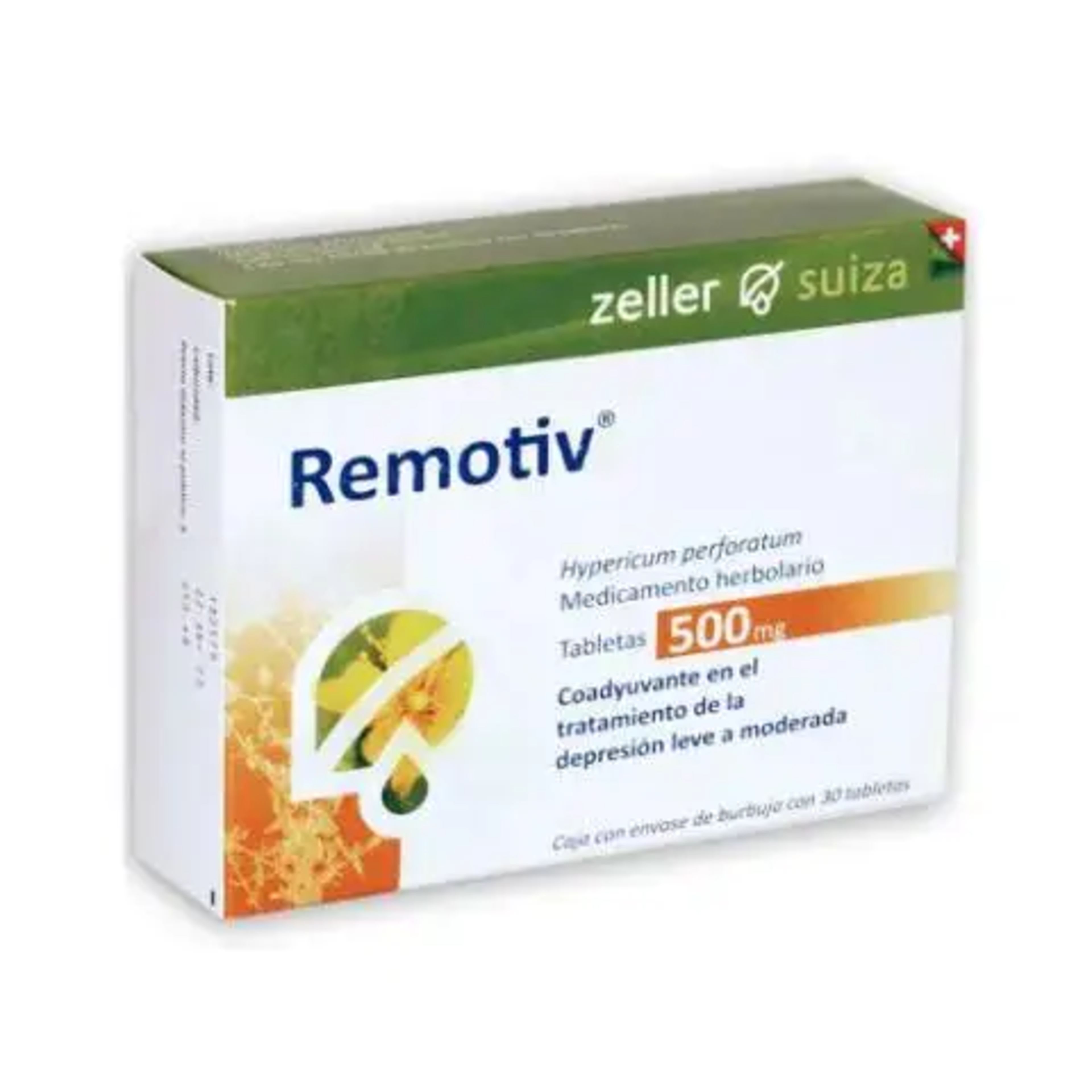 Remotiv 500 Mg Con 30 Tabletas