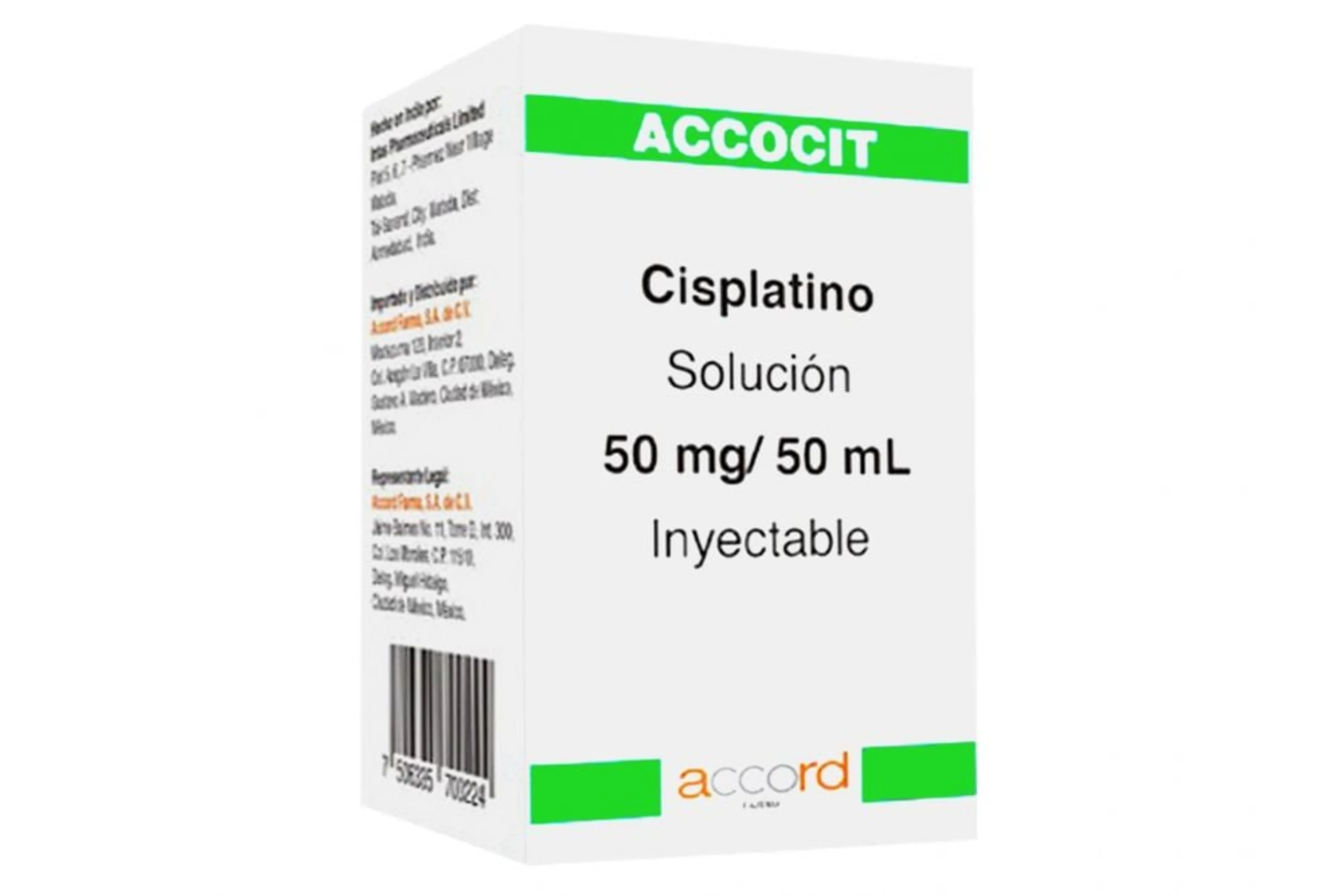 Accocit 50 Mg Solución Inyectable Frasco Con Ámpula