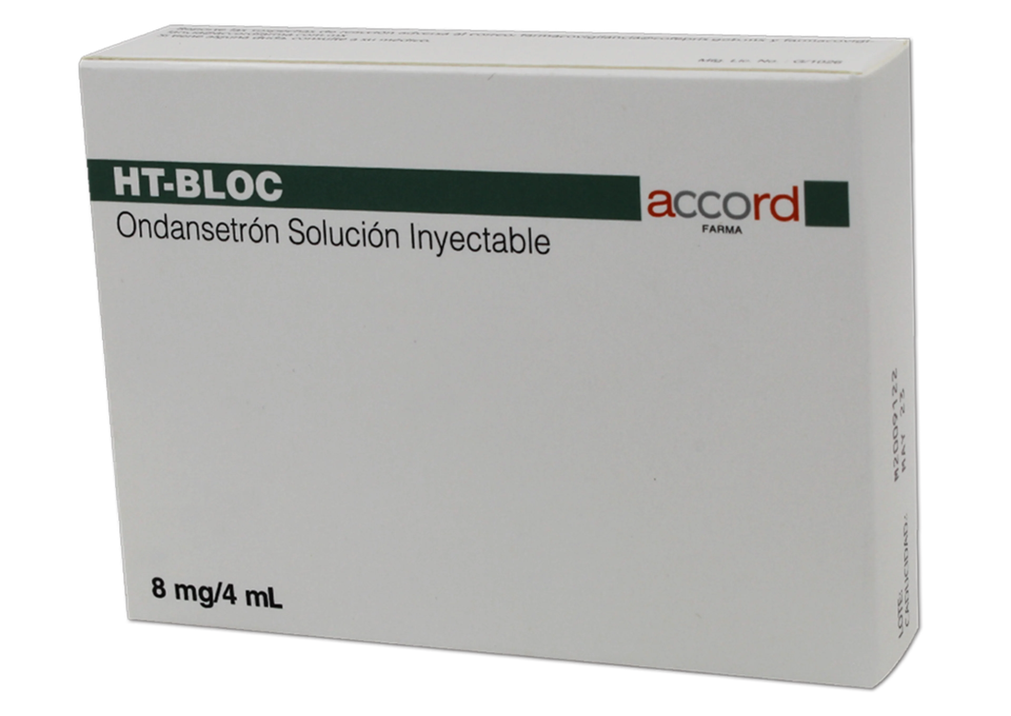 Ht-Bloc 8 Mg Solución Inyectable Con 3 Ampolletas