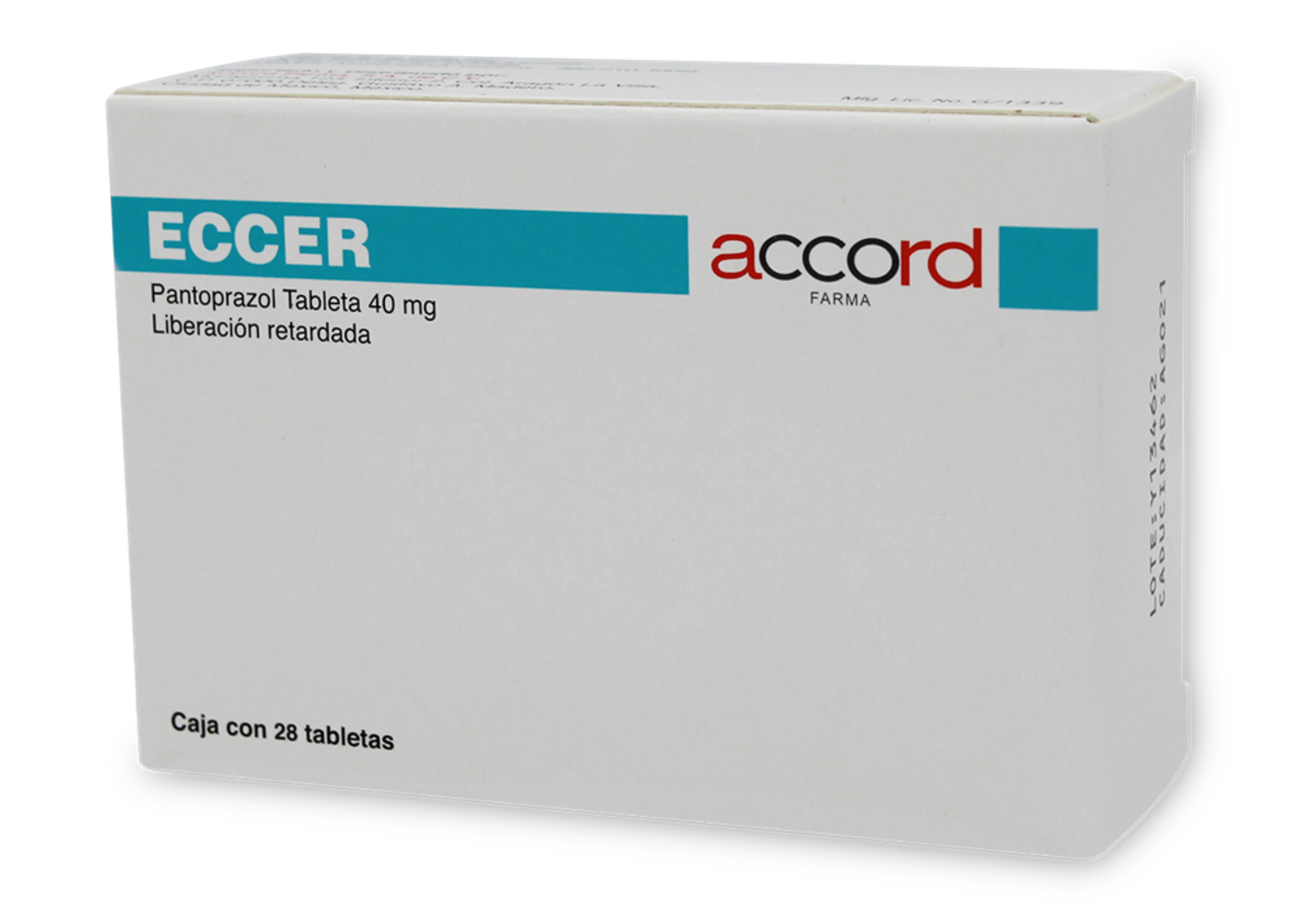 Eccer 40 Mg Con 28 Tabletas