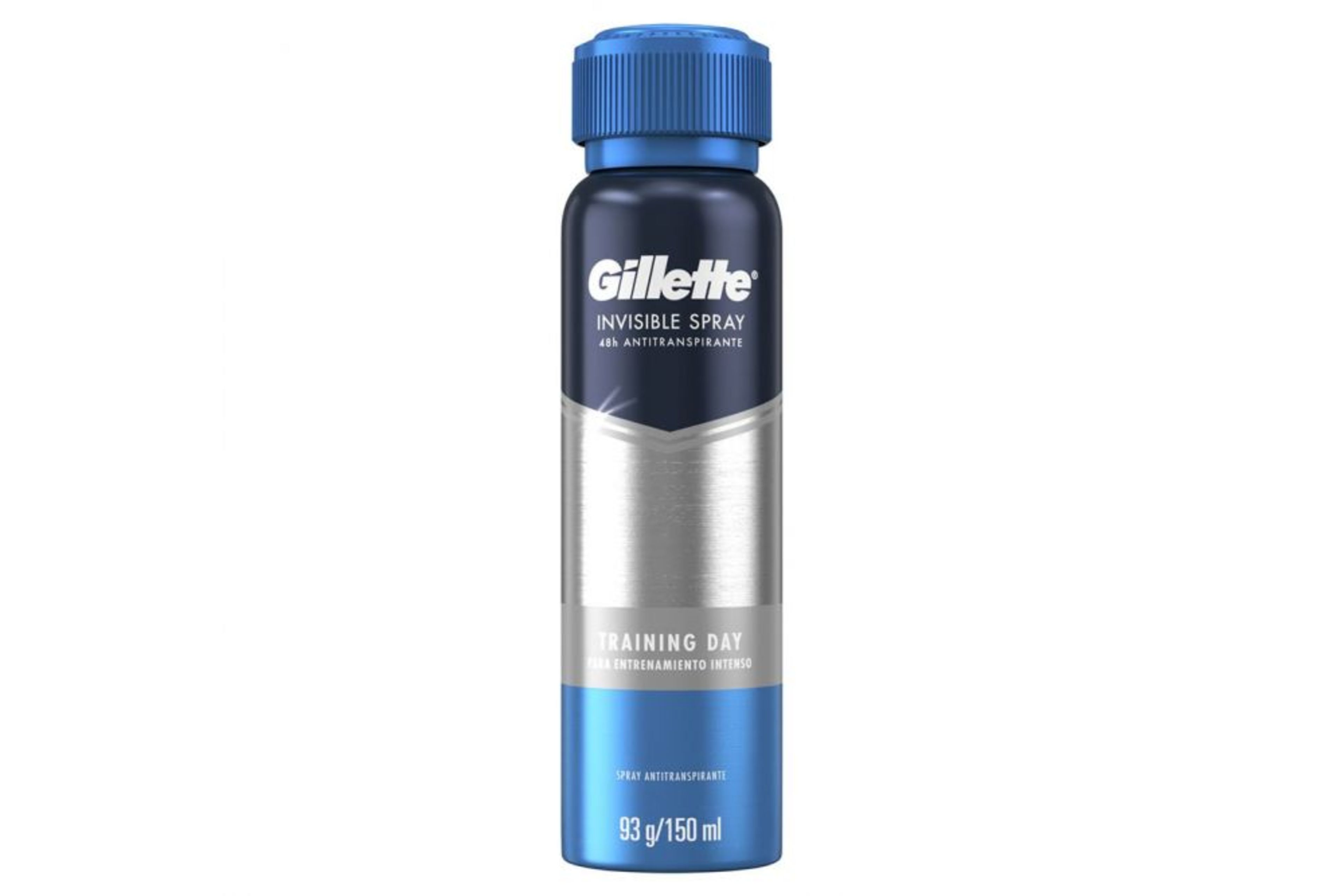Gillette Training Day Desodorante Antitranspirante Invisible En Spray Con 150 Ml