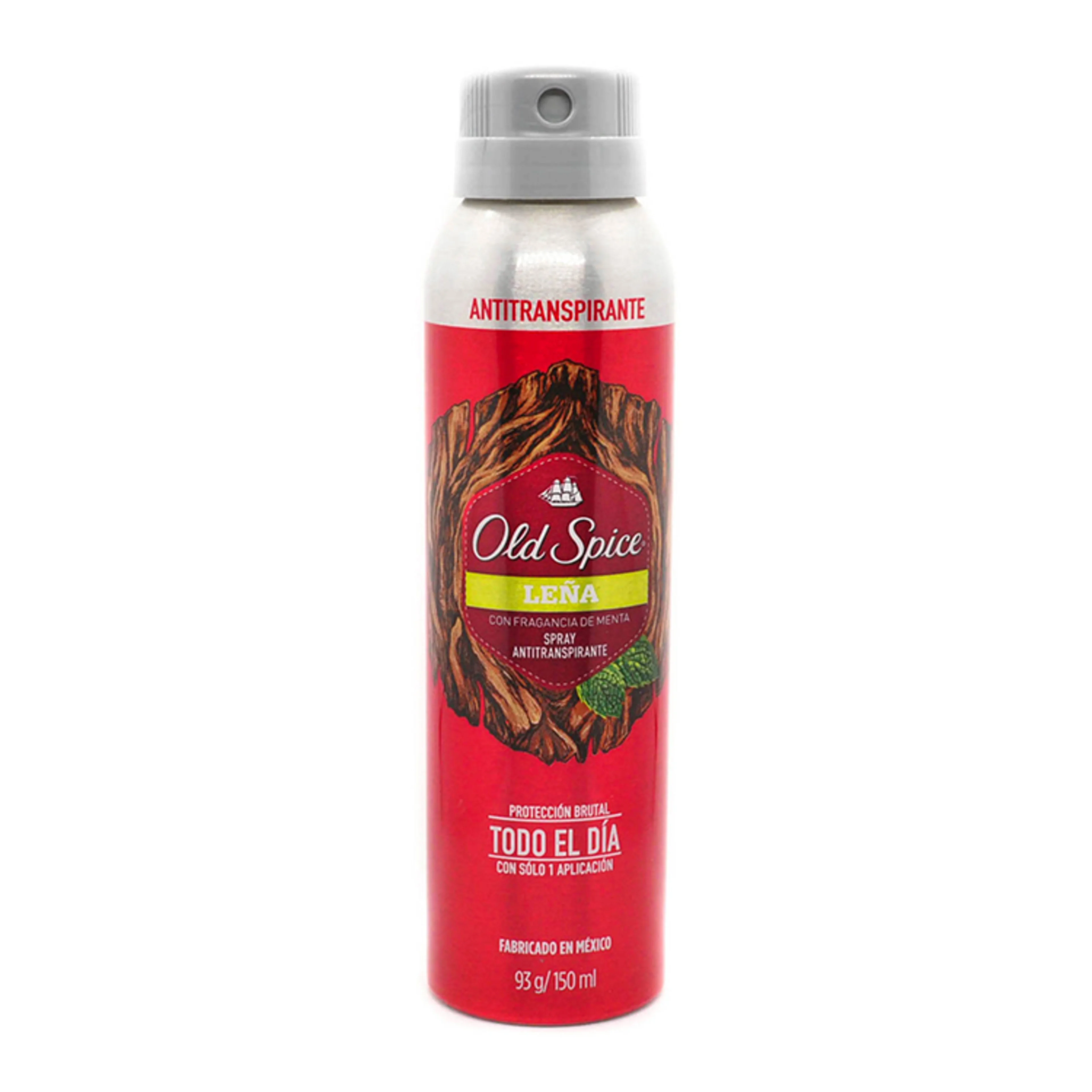 Old Spice Leña Antitranspirante En Aerosol Con 150 Ml