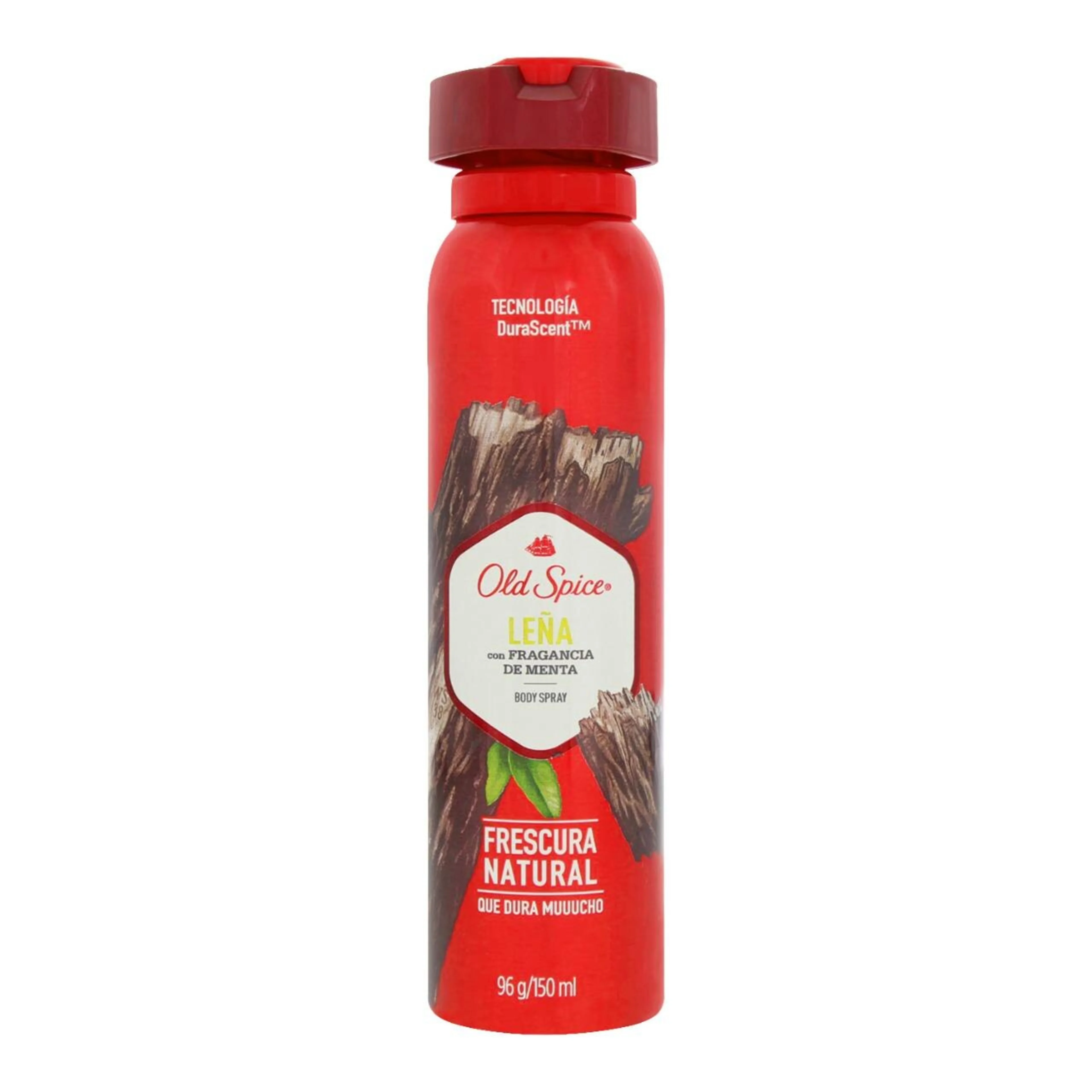 Old Spice Hombre Leña Spray Con 96 G