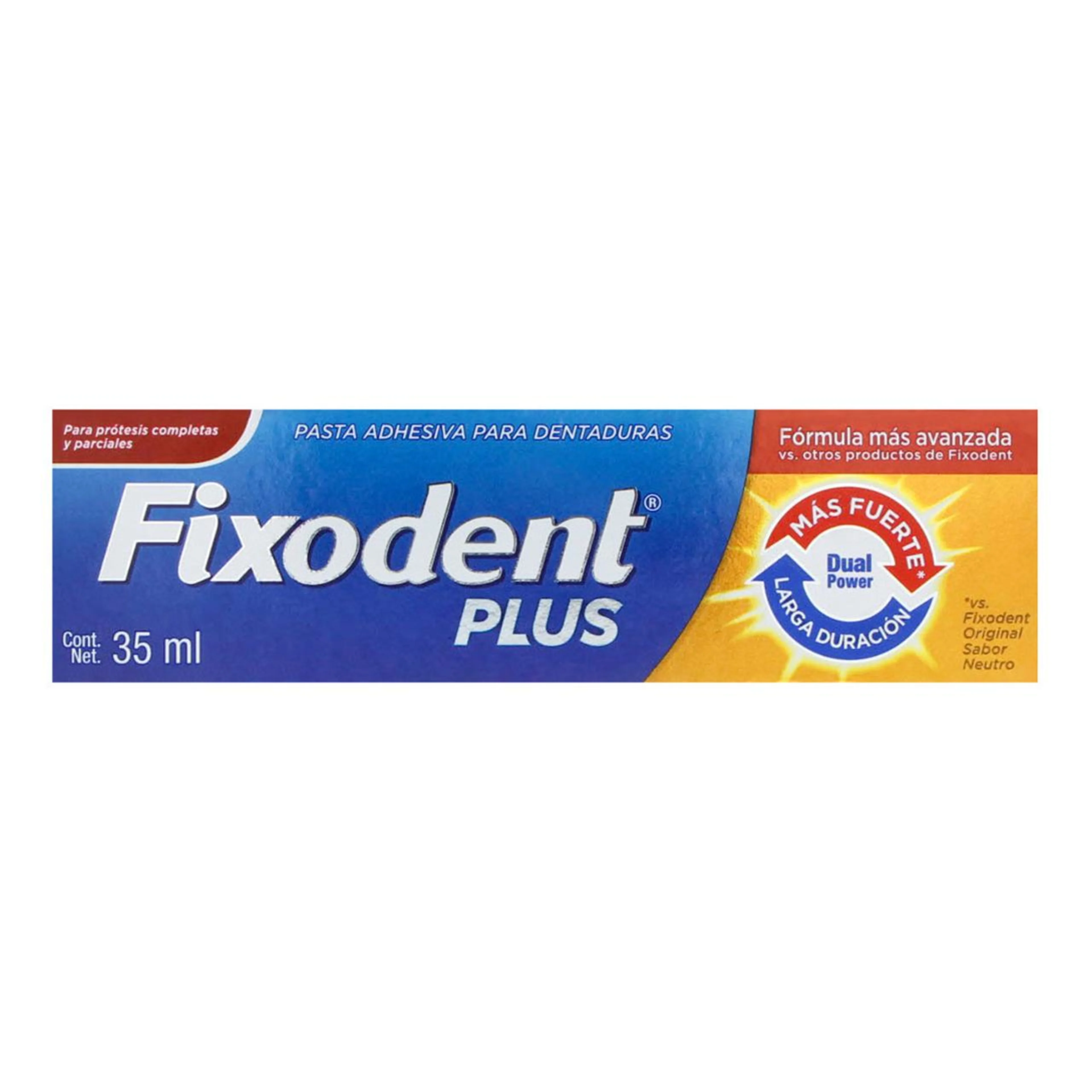 Fixodent Plus Pasta Adhesiva Dental 35 Ml