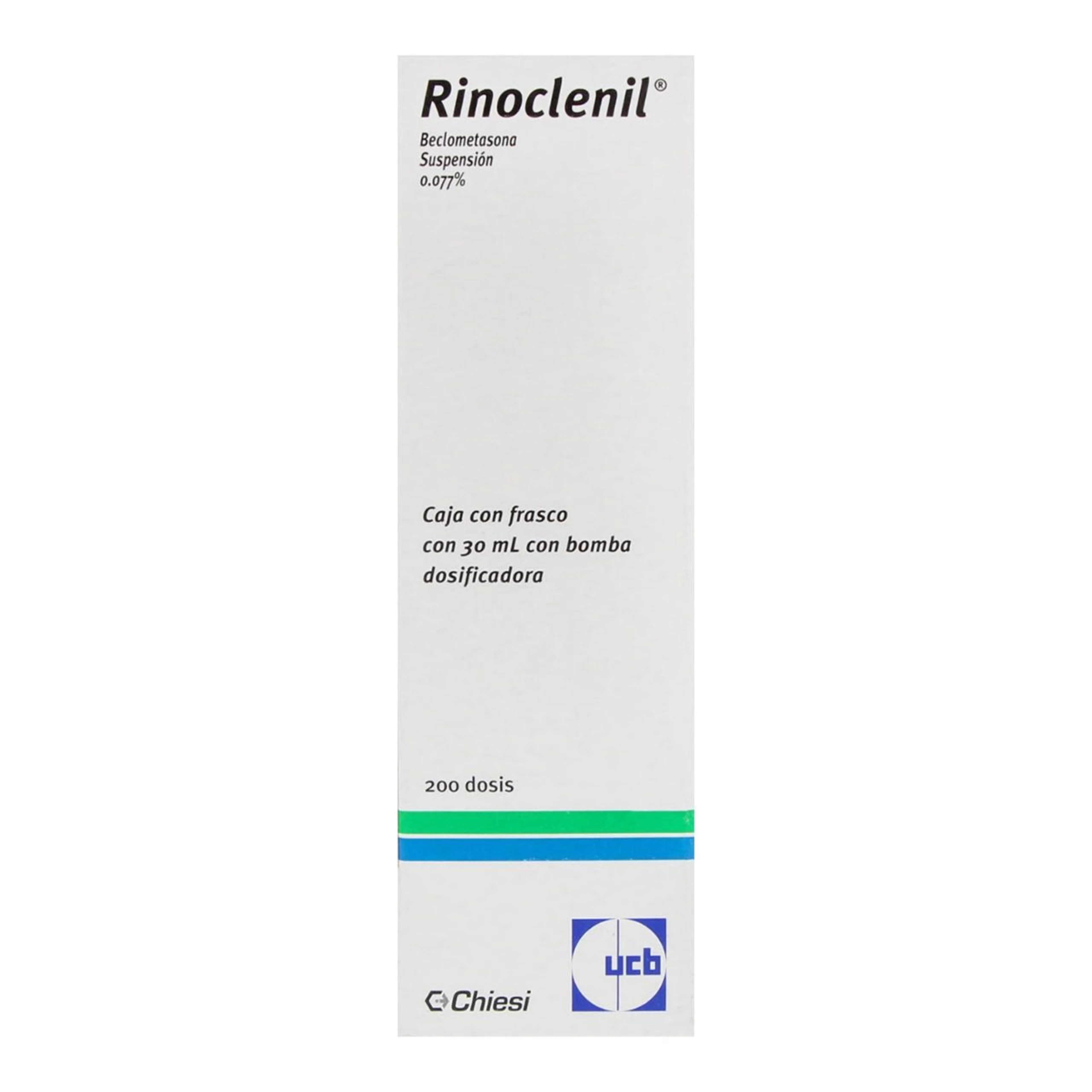 Rinoclenil 0.077% Solución Nasal Con 200 Dosis