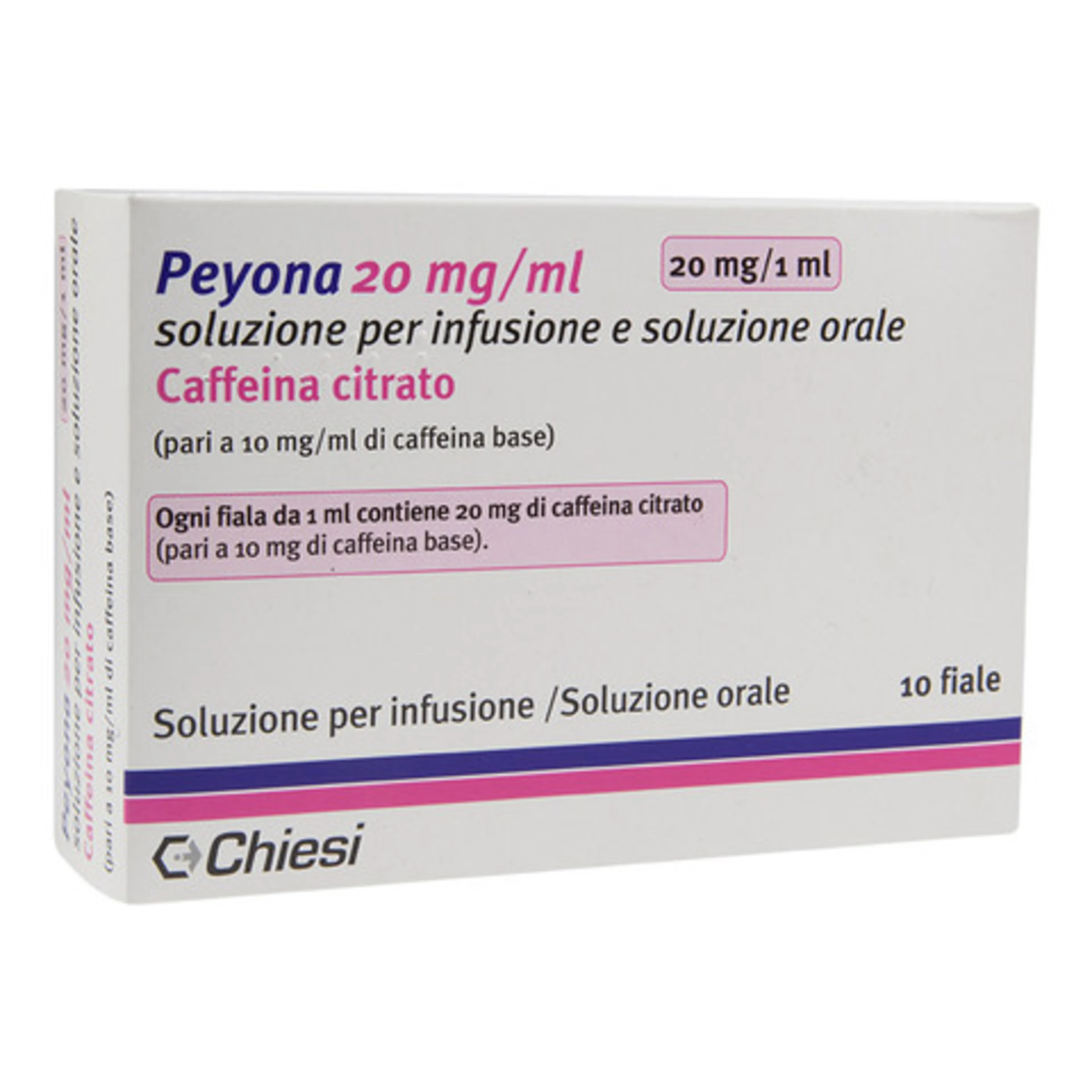 Peyona 20 Mg Con 10 Solución