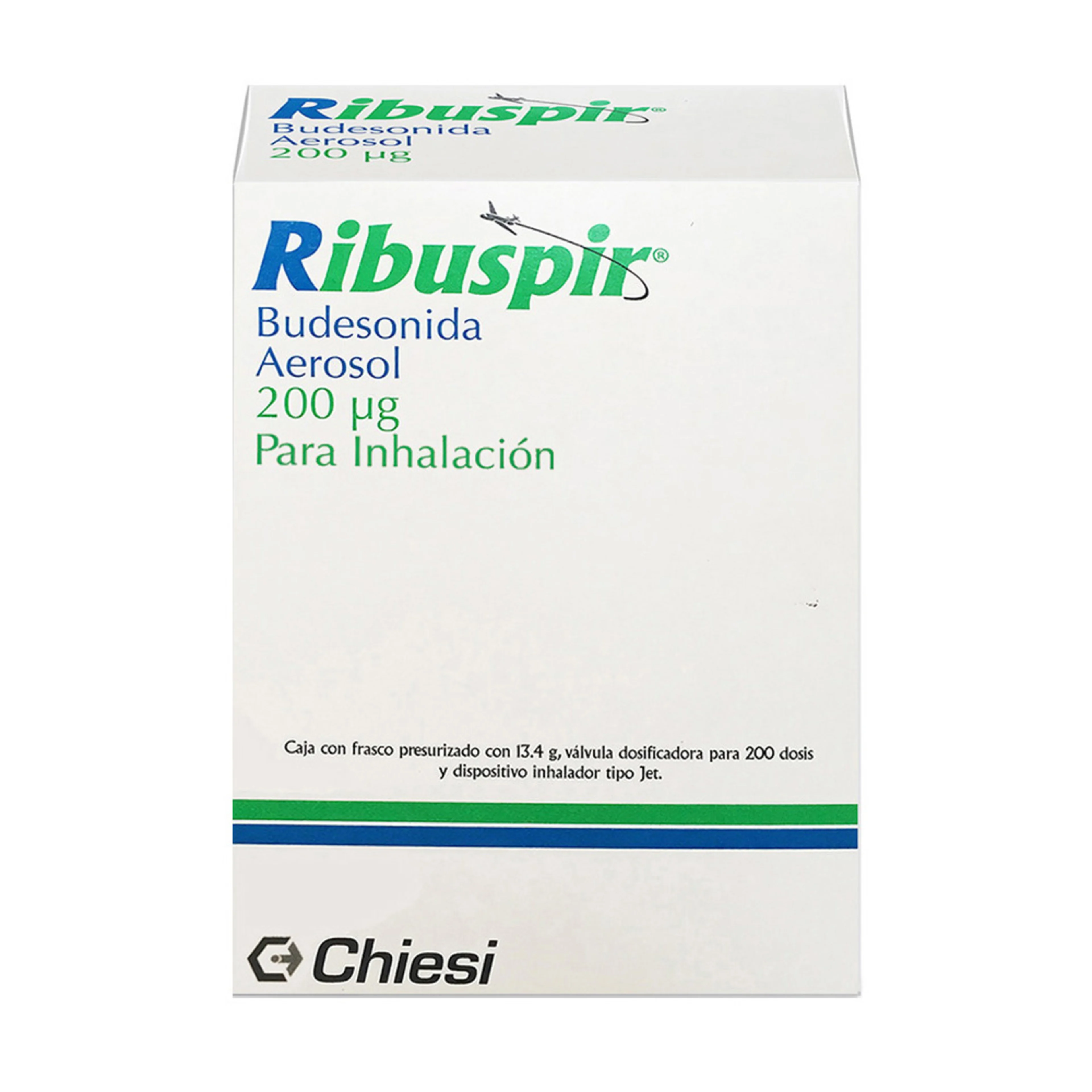 Ribuspir 200 Mcg Con Solución Para Inhalación De 200 Dosis