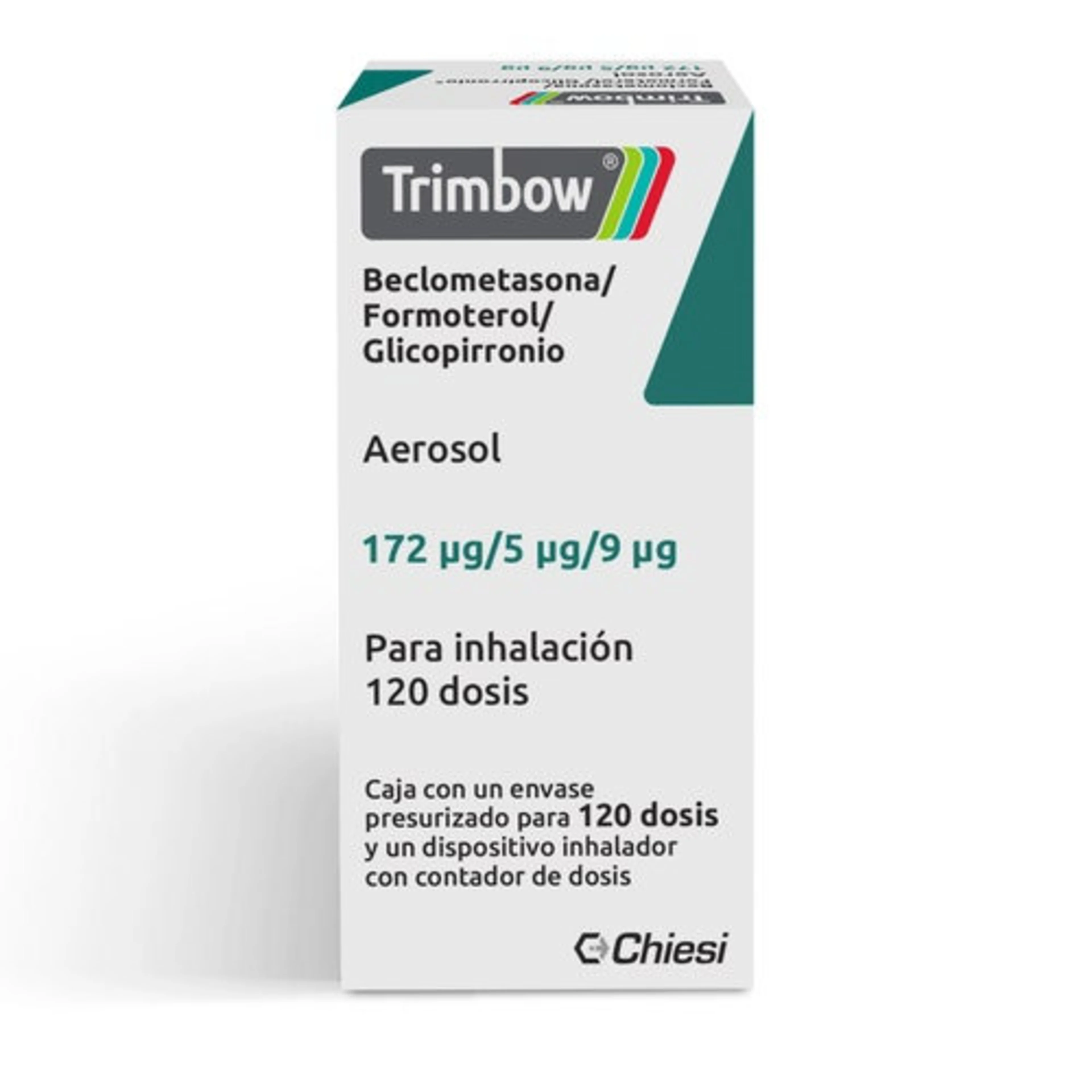 Trimbow 172/5/9 Mcg Aerosol Con 120 Dosis