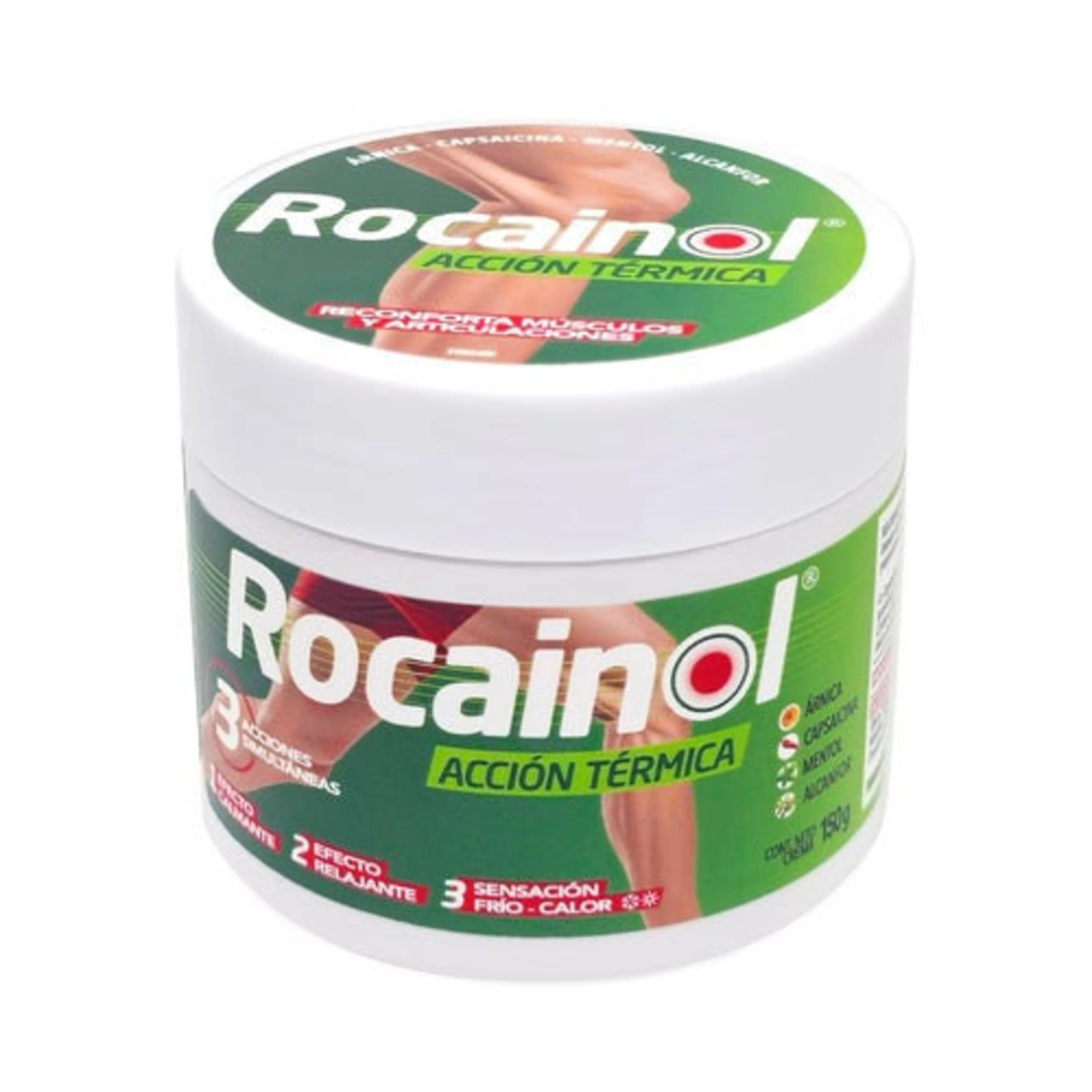 Rocainol Acción Térmica Con 150 G
