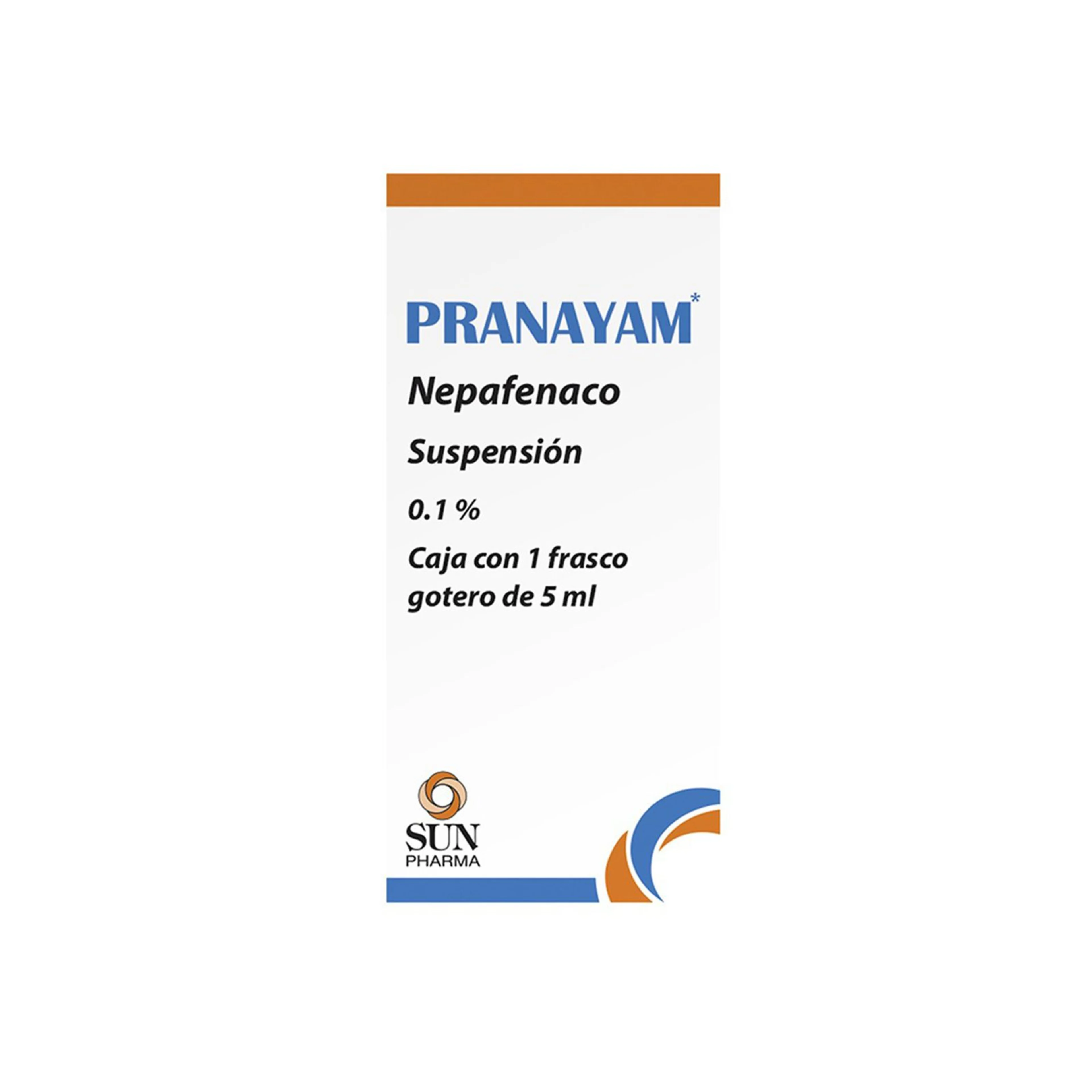 Pranayam 0.1% Suspensión Oftálmica Con 5 Ml