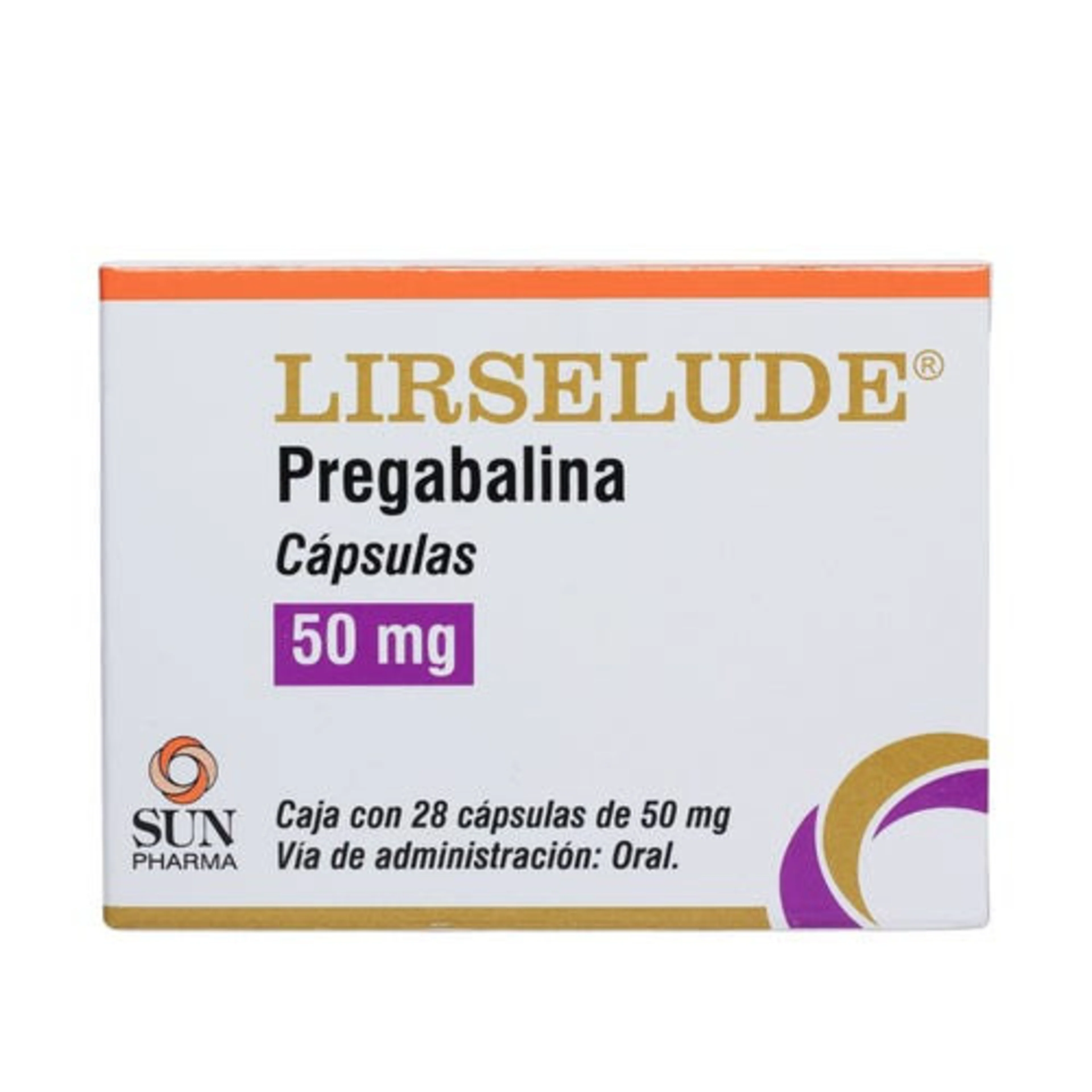 Lirselude 50 Mg Con 28 Cápsulas