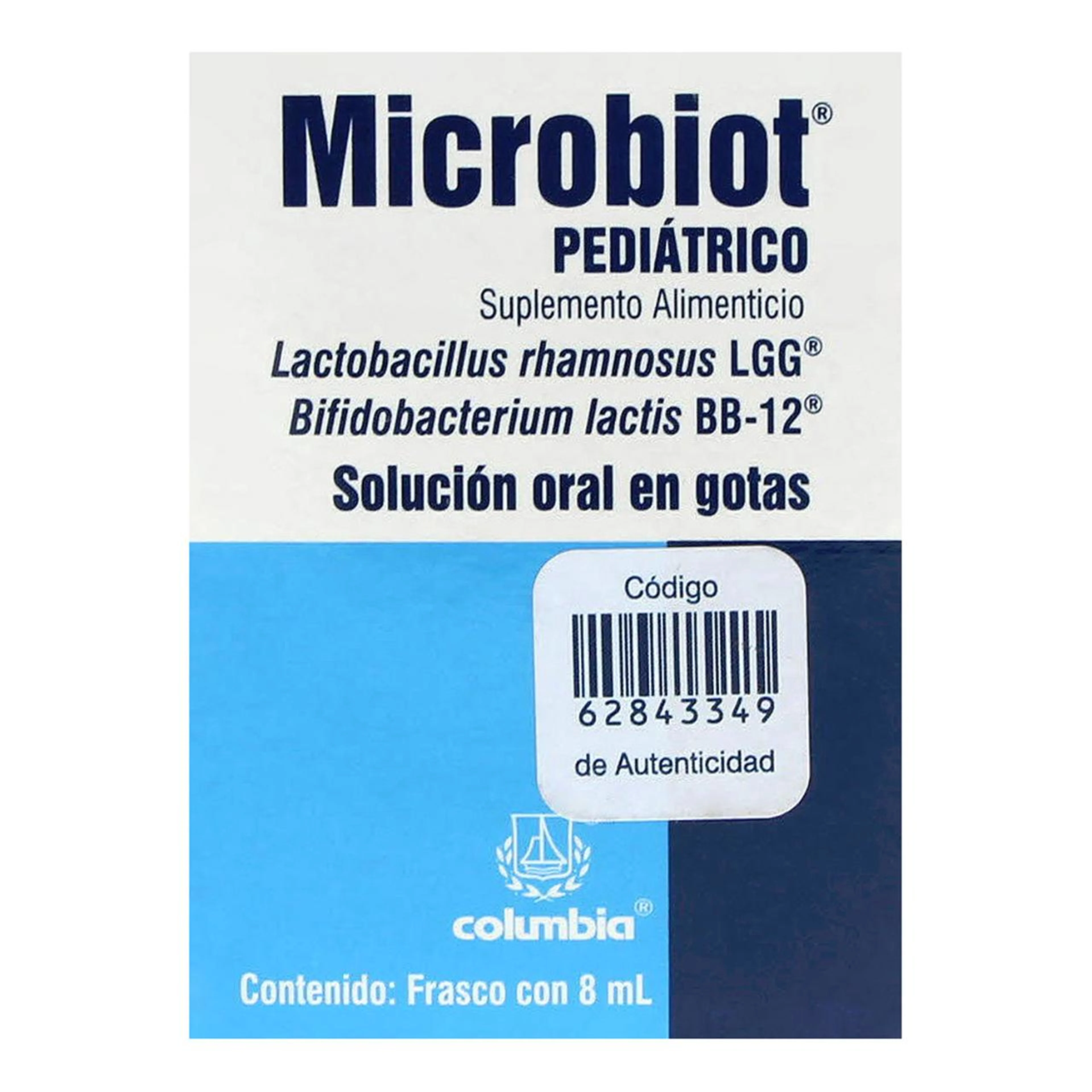 Microbiot Pediátrico en Gotas de 8 ml