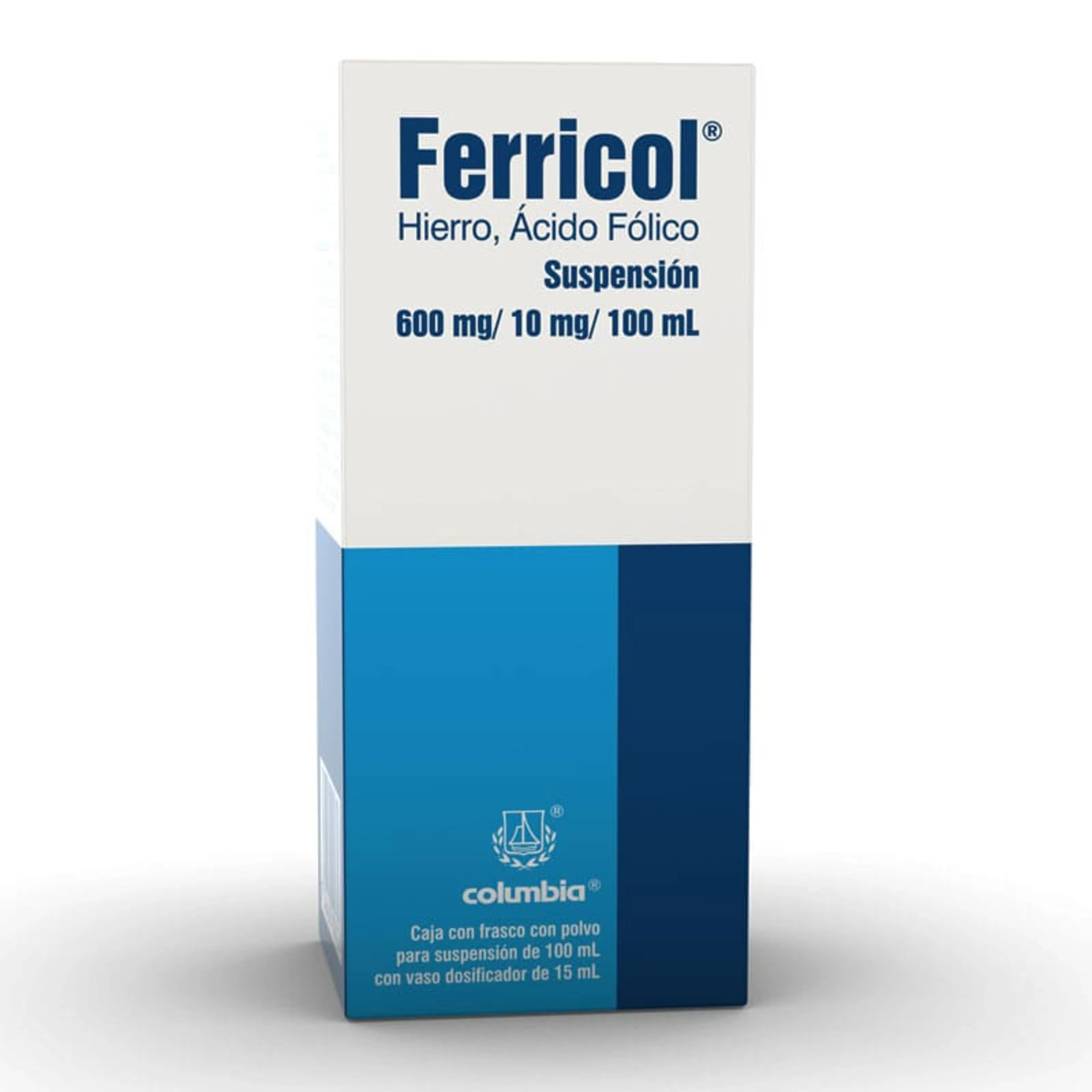 Ferricol 600/10 Mg Suspensión Con 100 Ml