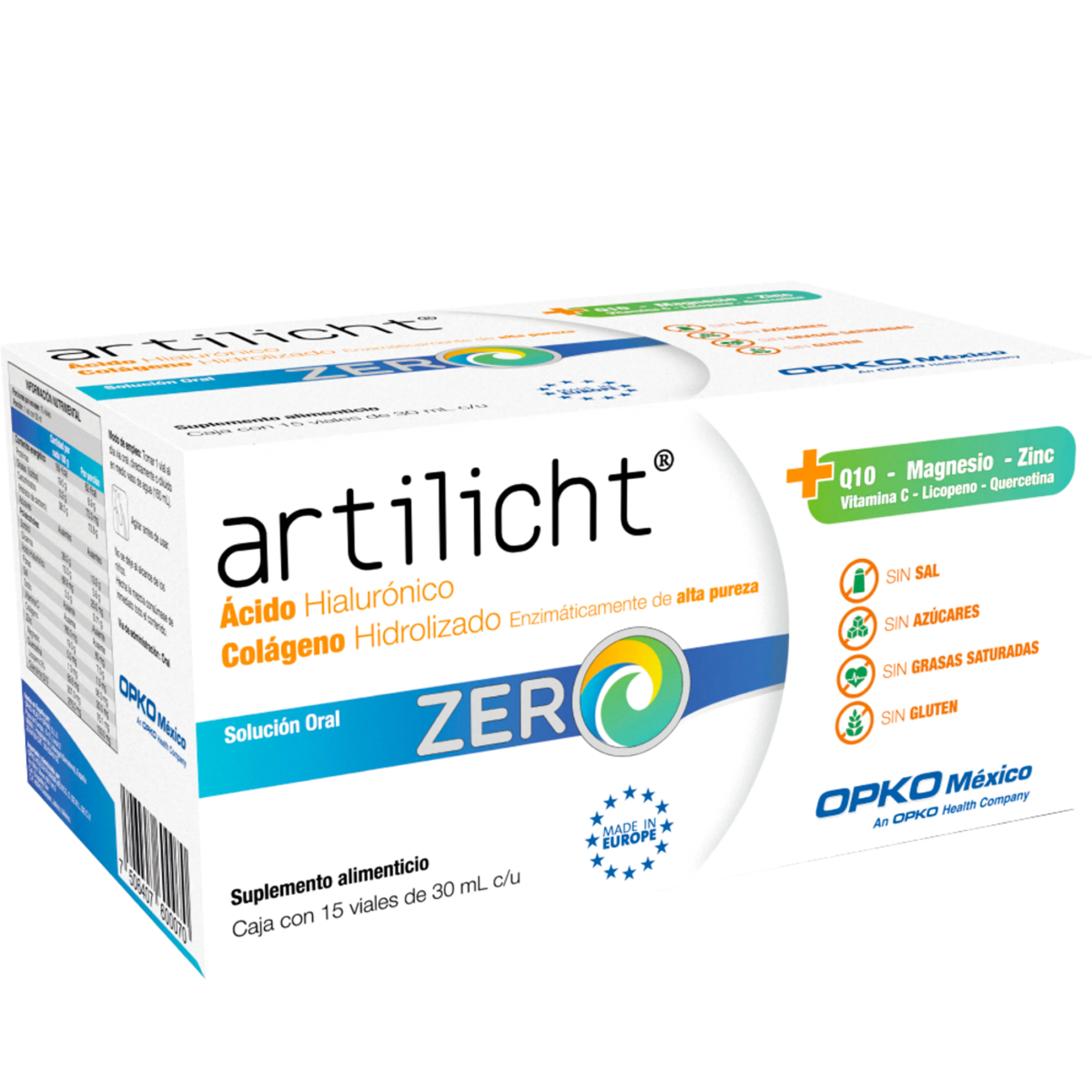 Artilicht Zero con 15 Viales